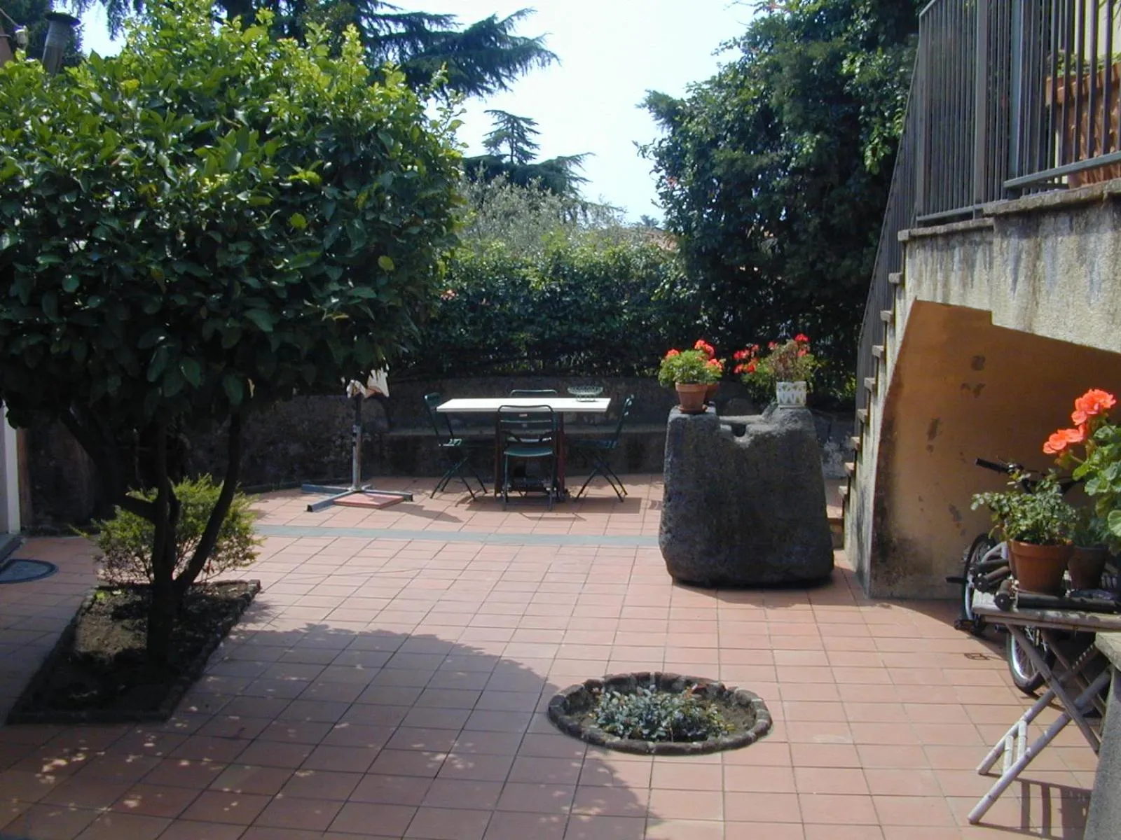 Patio in Case Zuccaro