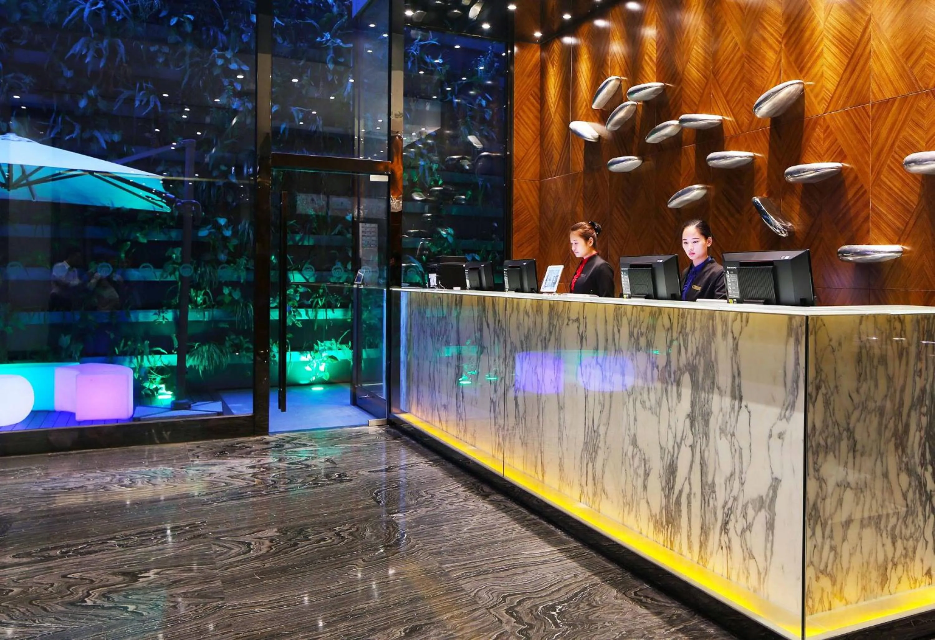 Lobby or reception in Paco Hotel Tаojin Metro Guangzhou