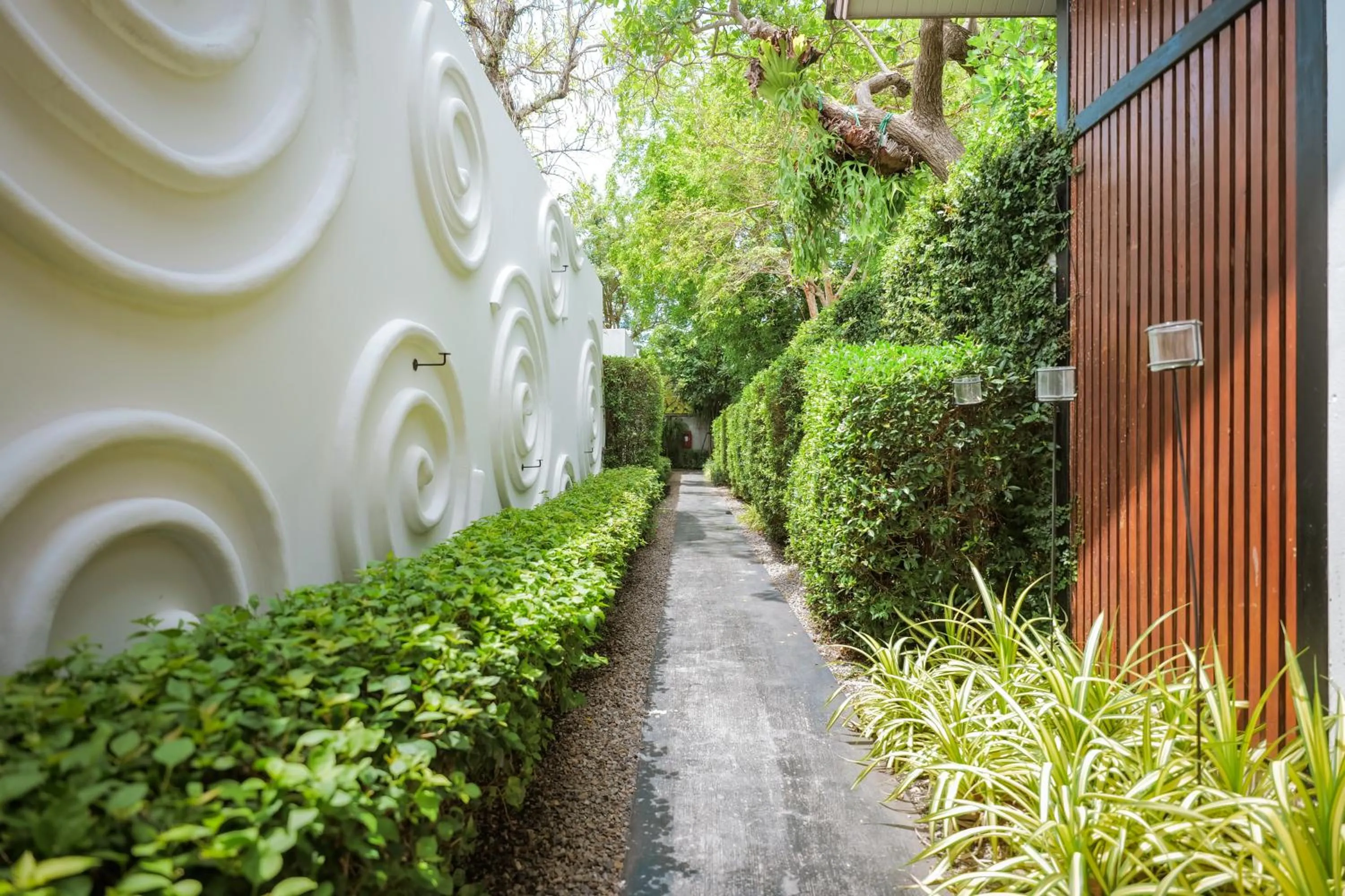 Garden view in Cae Villa Hua Hin
