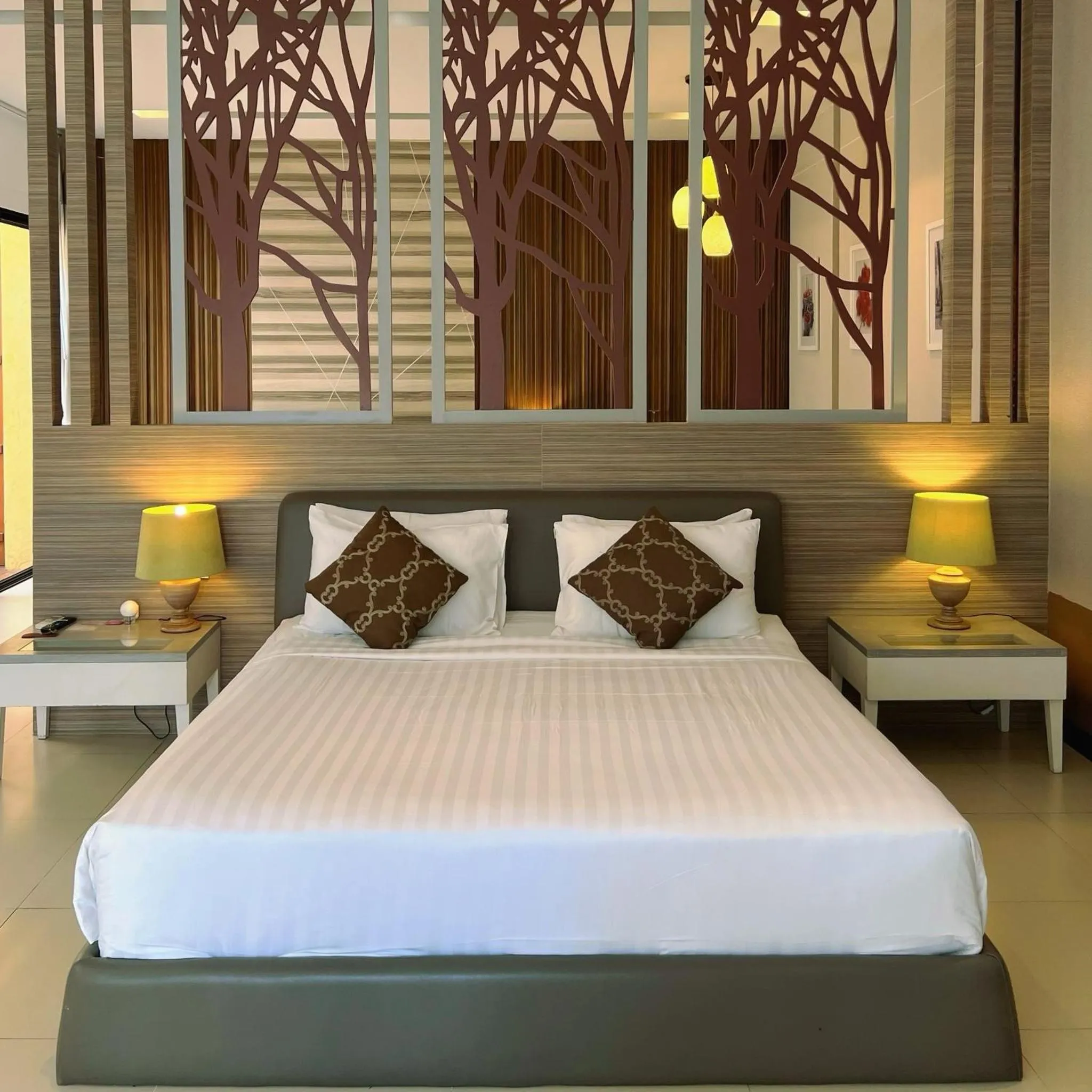 Bed in Cae Villa Hua Hin
