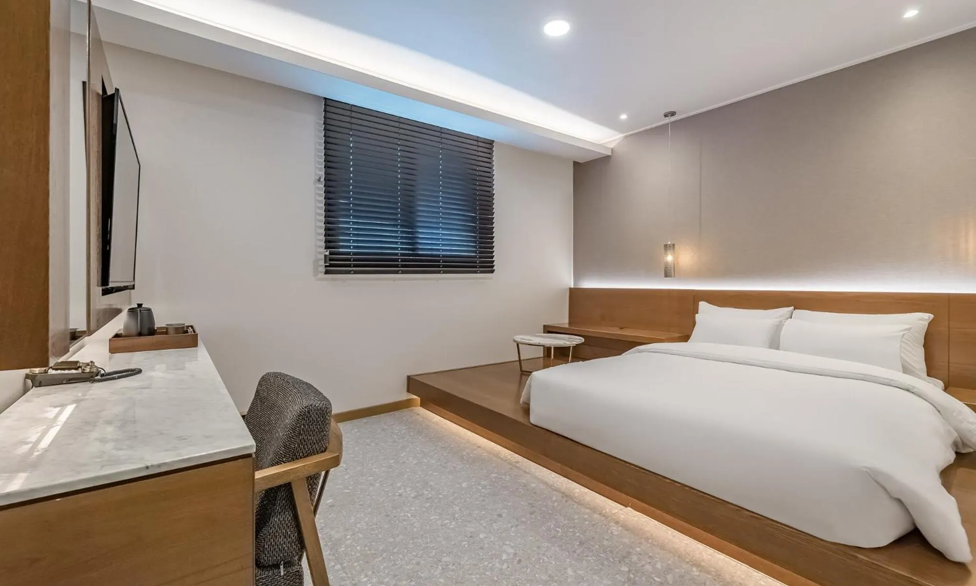 Bed in Stubborn Hotel