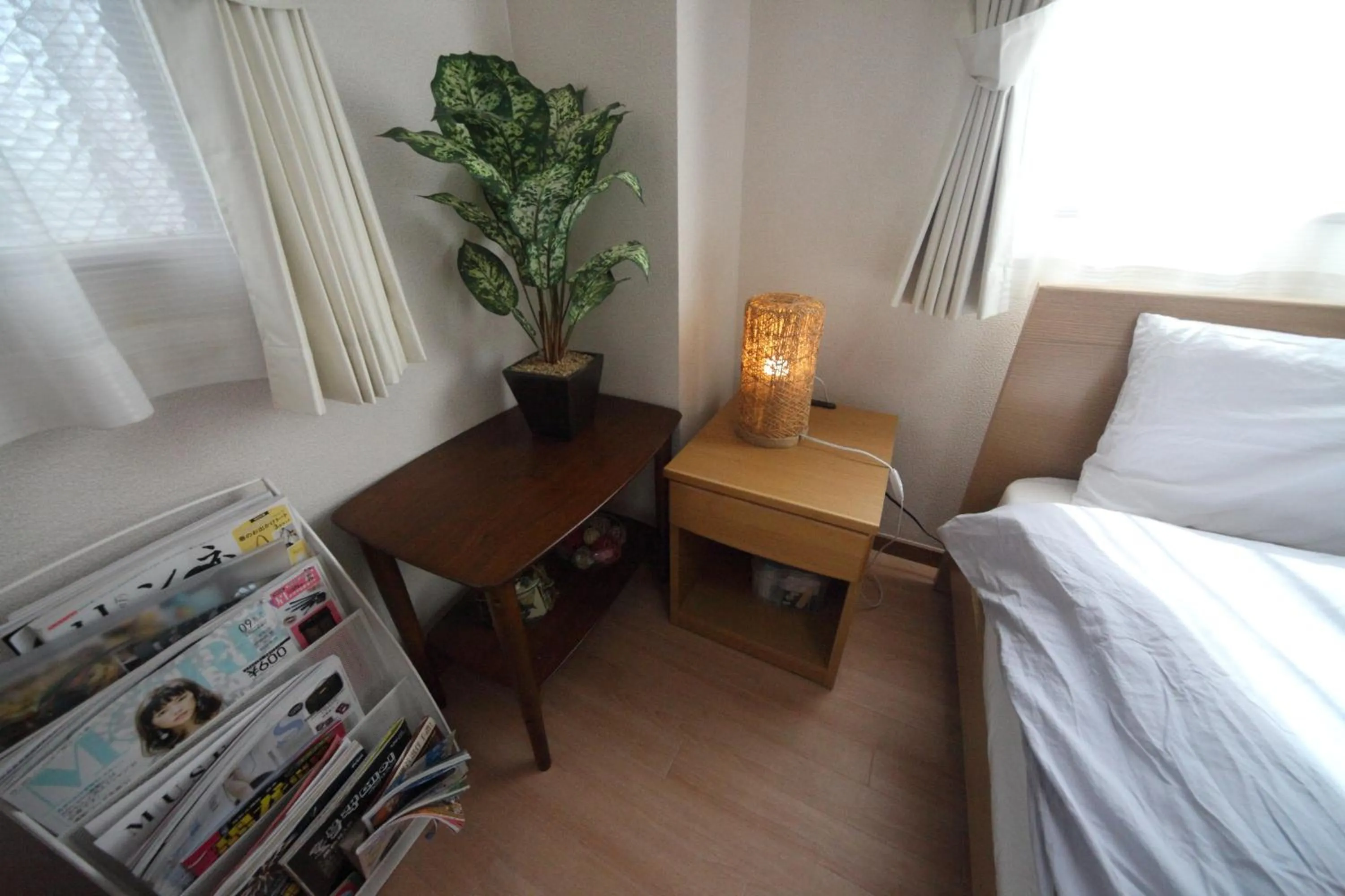 Bed in Exsaison house Kumoji