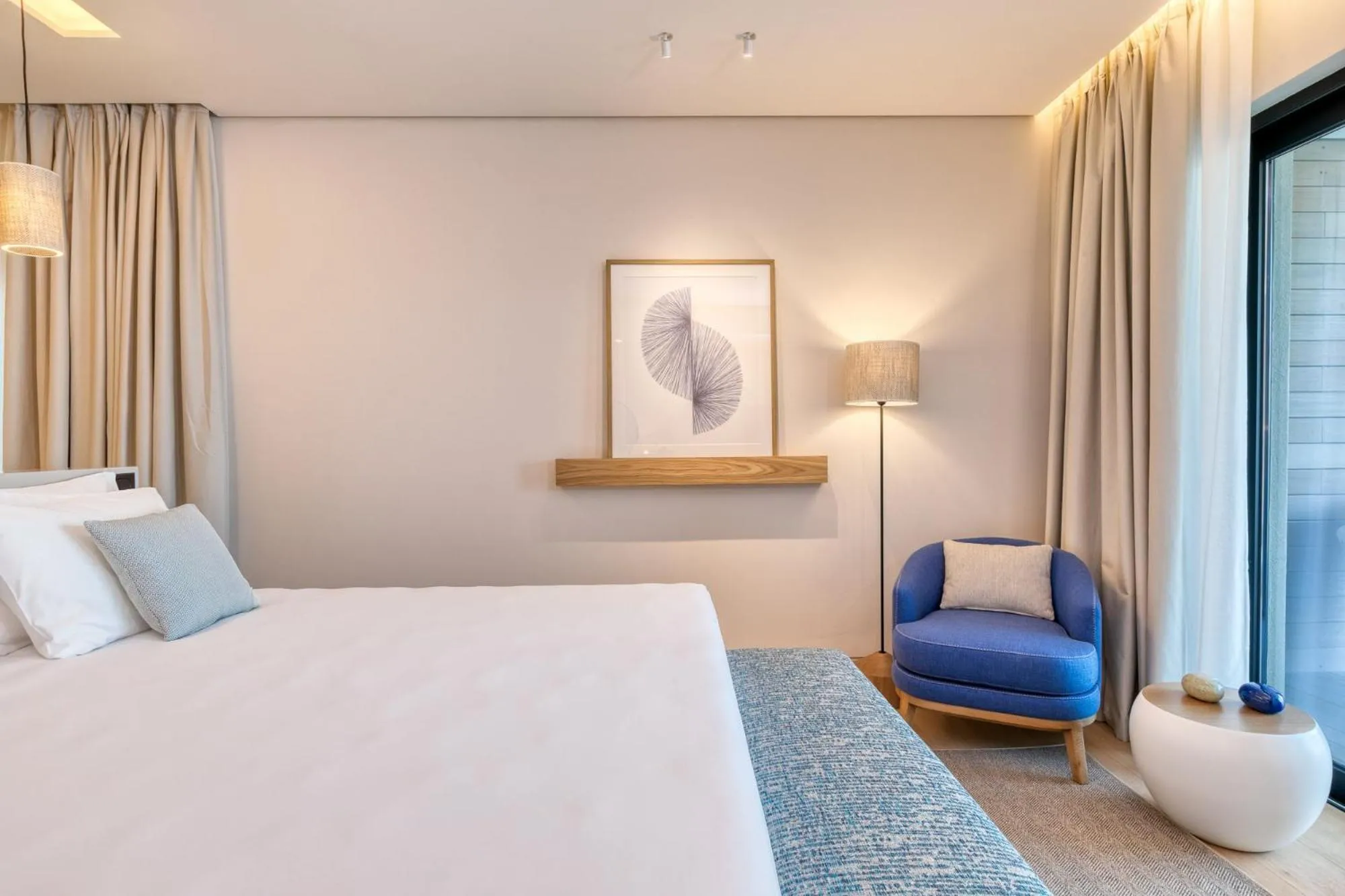 Bed in Vathi Cove Luxury Resort & Spa - Adults Friendly 14 plus