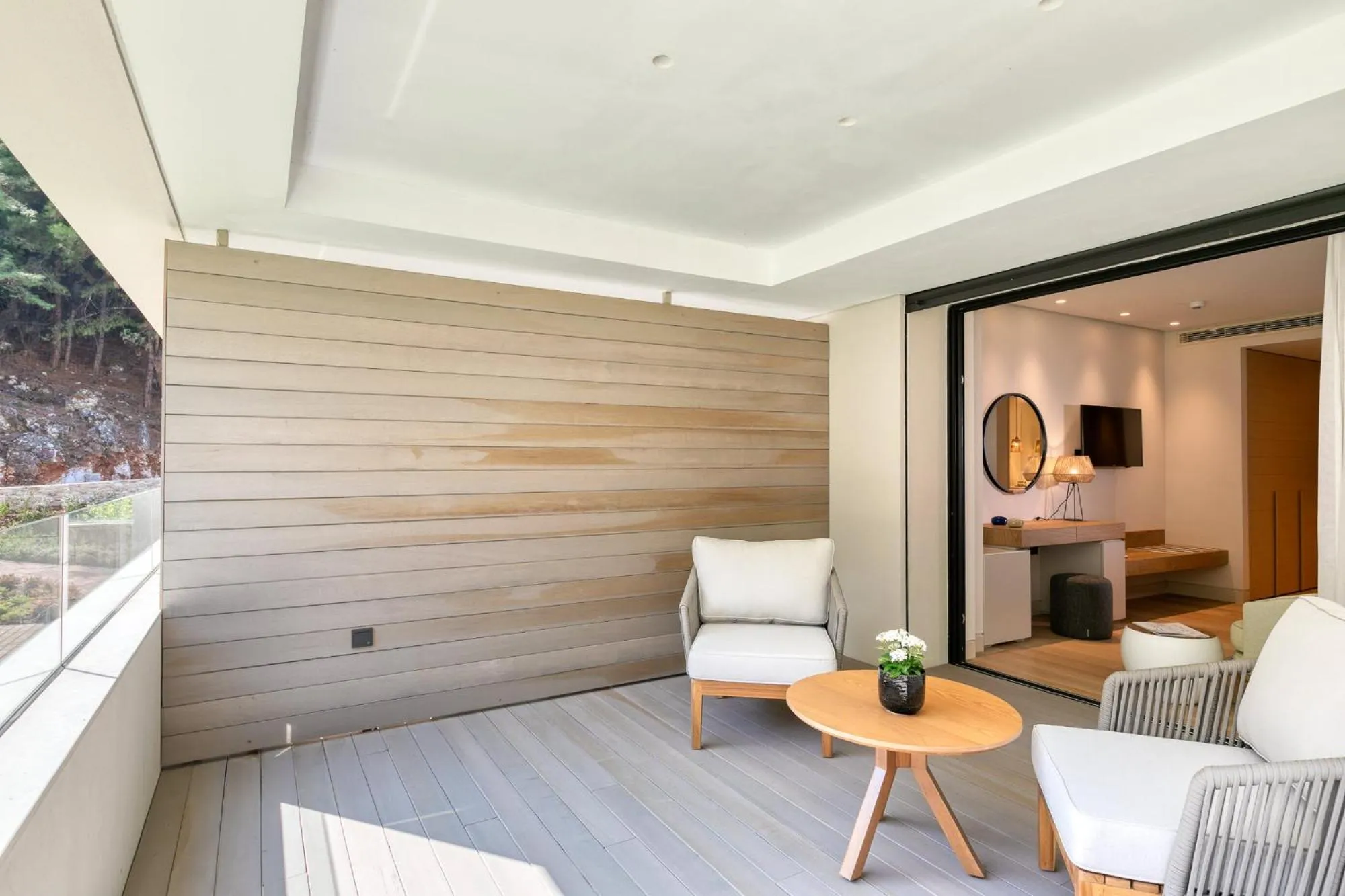 Seating area in Vathi Cove Luxury Resort & Spa - Adults Friendly 14 plus