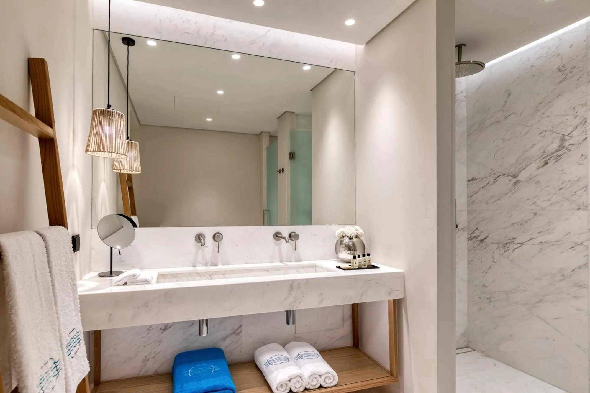 Shower in Vathi Cove Luxury Resort & Spa - Adults Friendly 14 plus