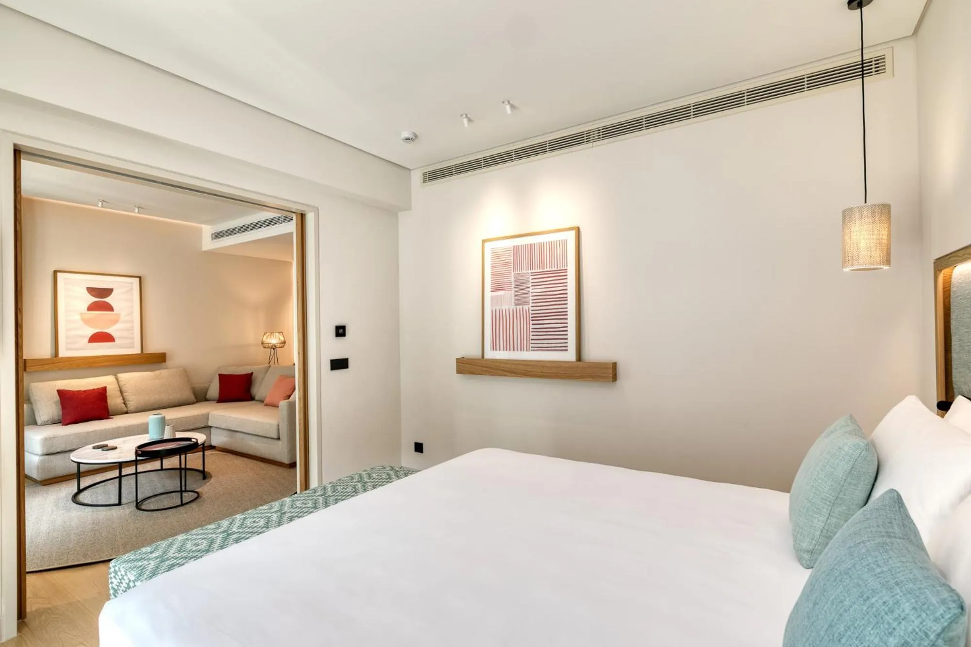 Bed in Vathi Cove Luxury Resort & Spa - Adults Friendly 14 plus