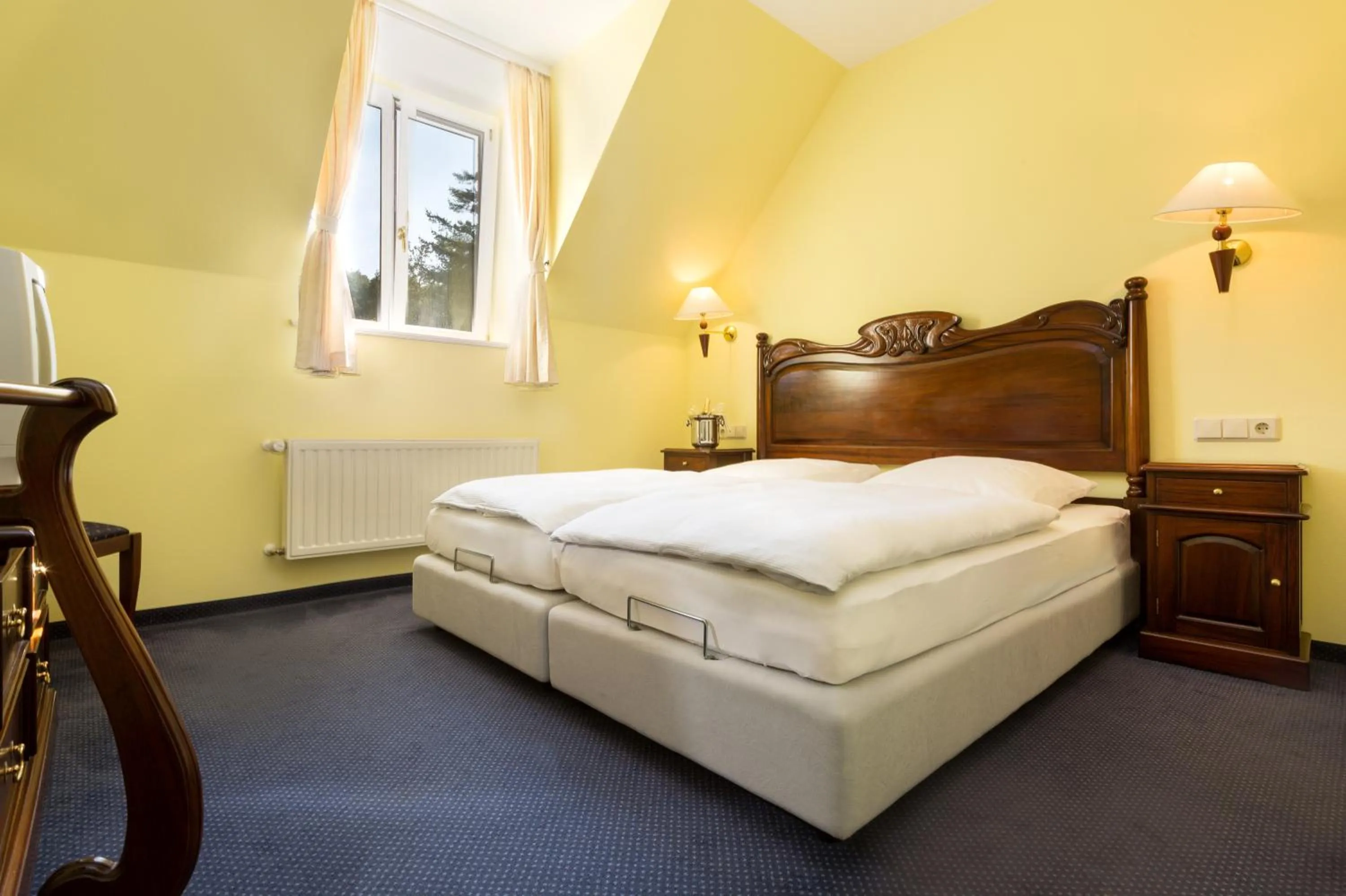 Bed in Schlosshotel Ralswiek