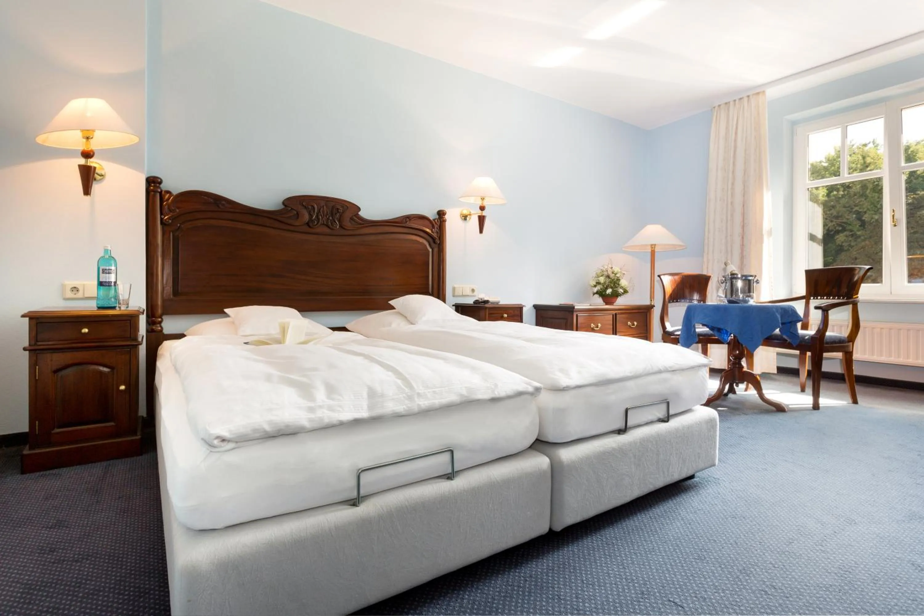 Photo of the whole room, Bed in Schlosshotel Ralswiek