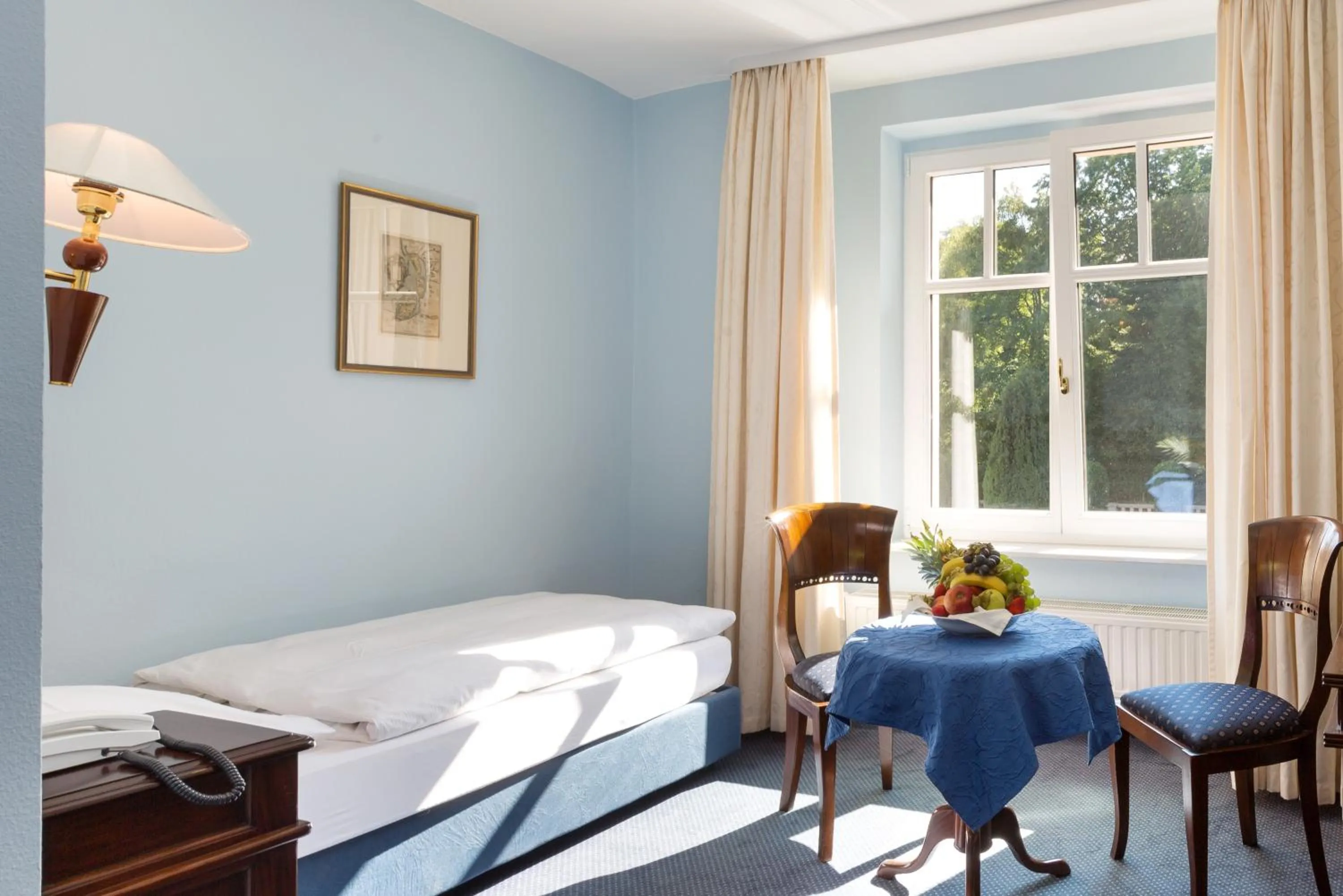 Photo of the whole room, Bed in Schlosshotel Ralswiek