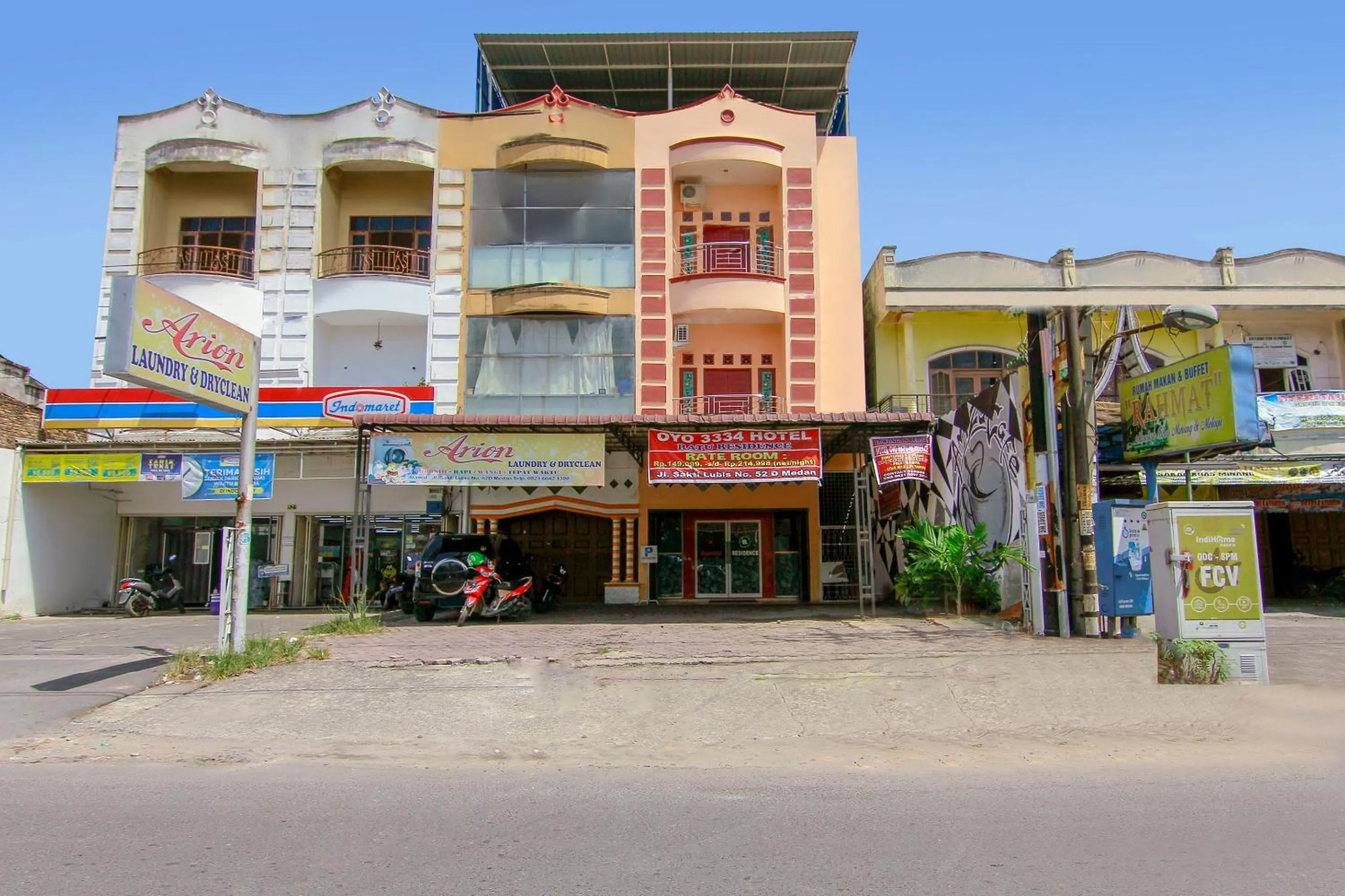 Facade/entrance in Hotel O Ratu Residence
