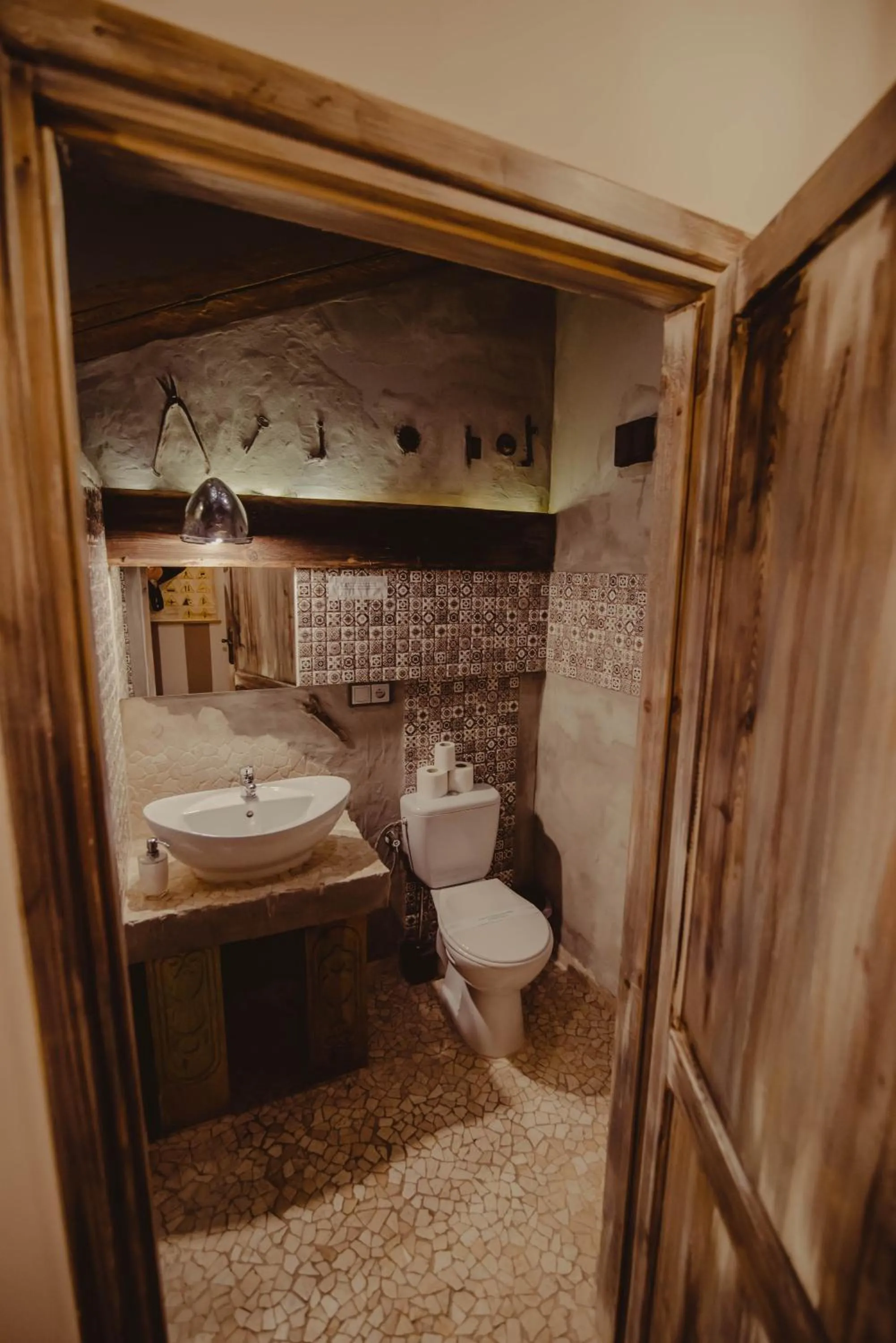 Bathroom in Dwór Boratyn