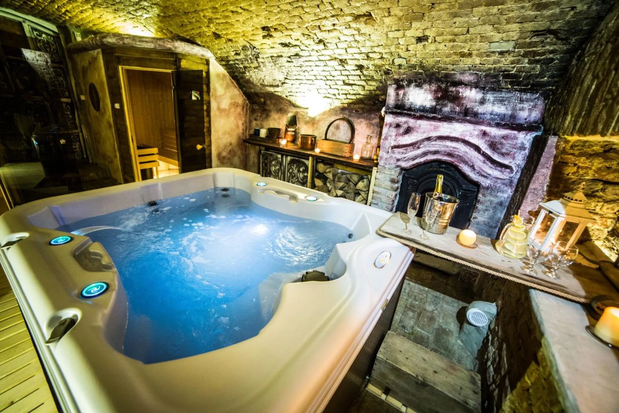 Sauna in Dwór Boratyn