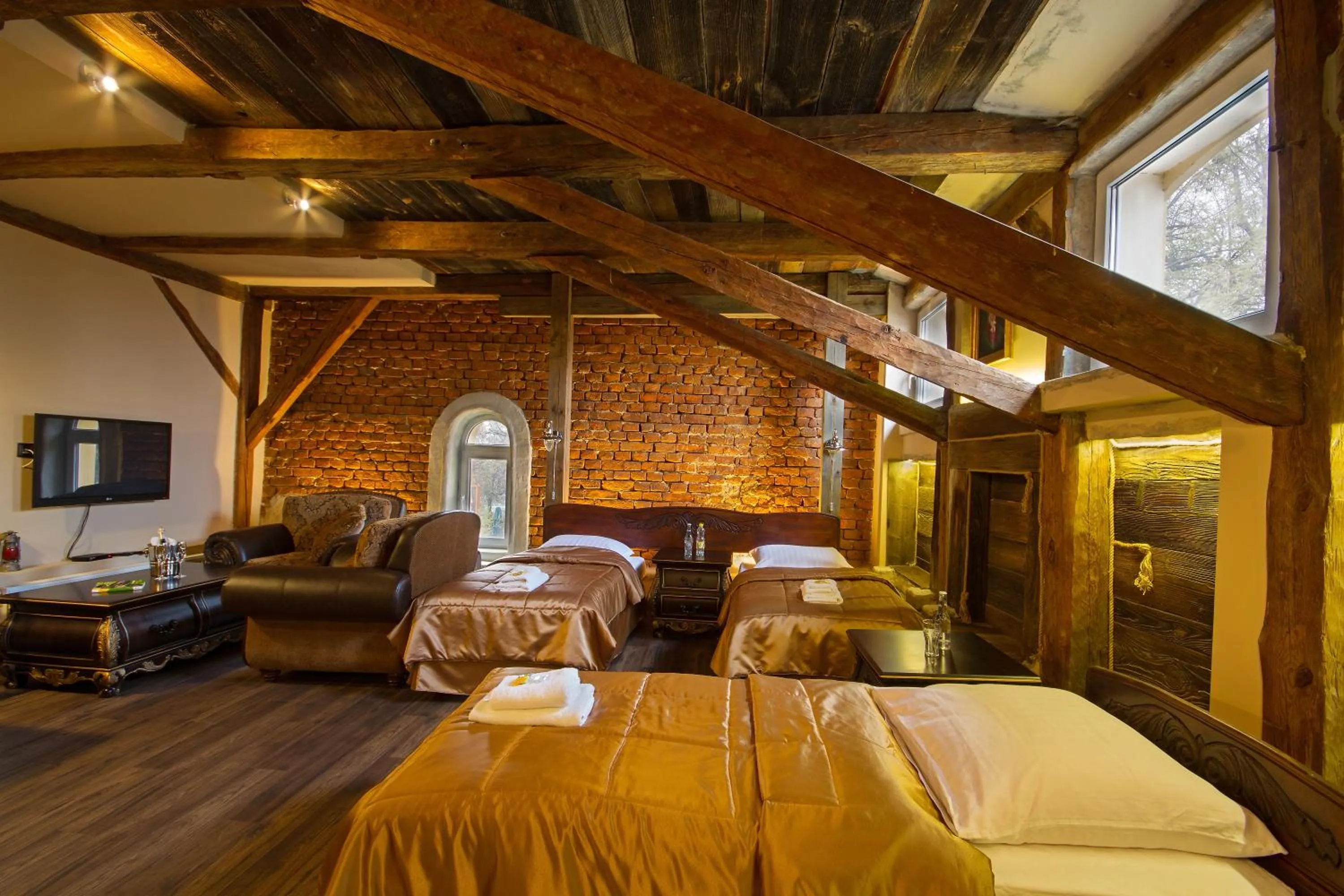 Photo of the whole room, Bed in Dwór Boratyn