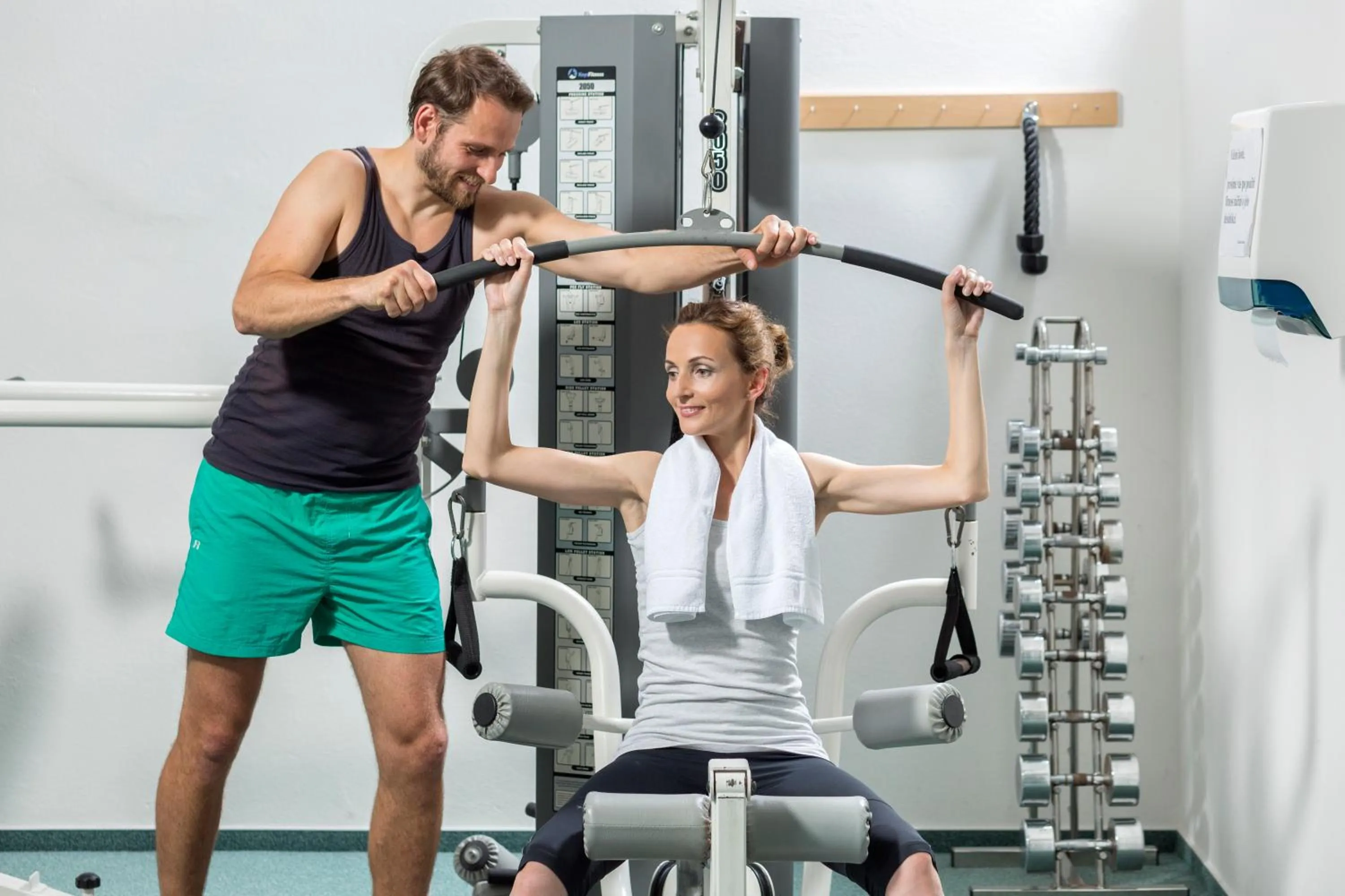 Fitness centre/facilities in Wellness Hotel Diana