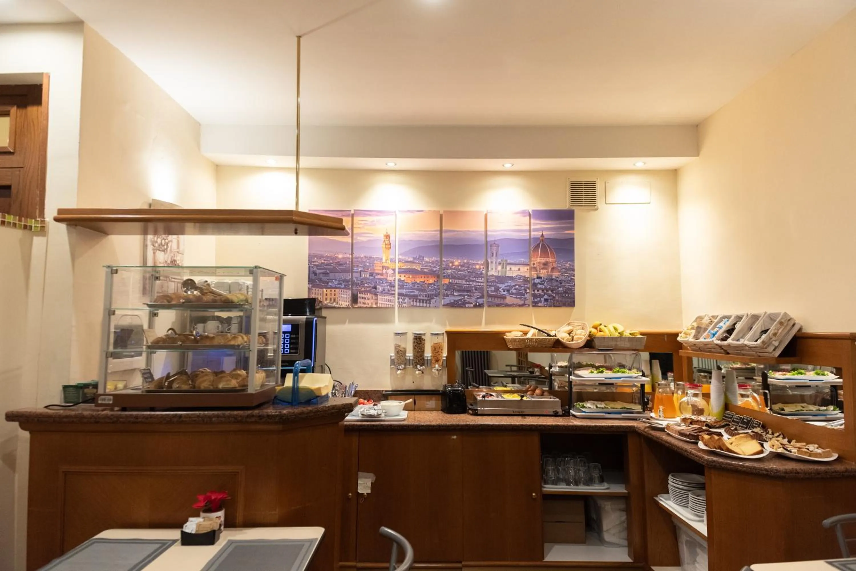 Breakfast in Hotel Angelica Firenze