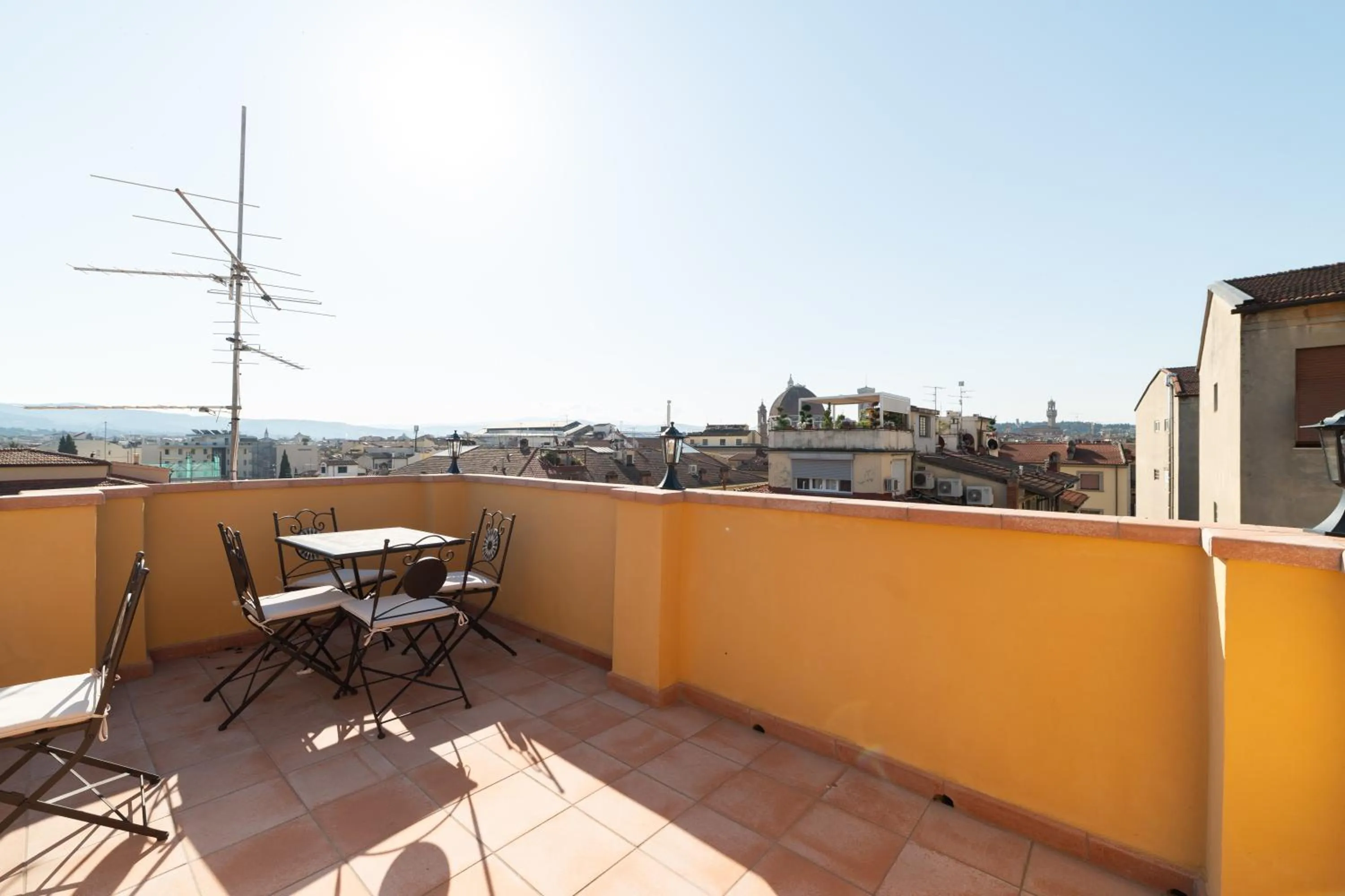 Balcony/Terrace in Hotel Angelica Firenze