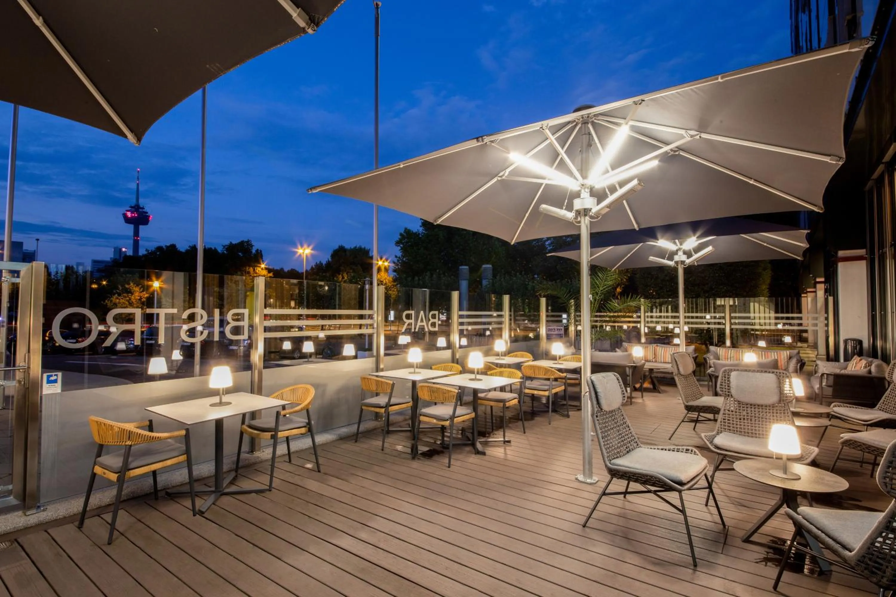 Balcony/Terrace in Park Inn by Radisson Köln City West