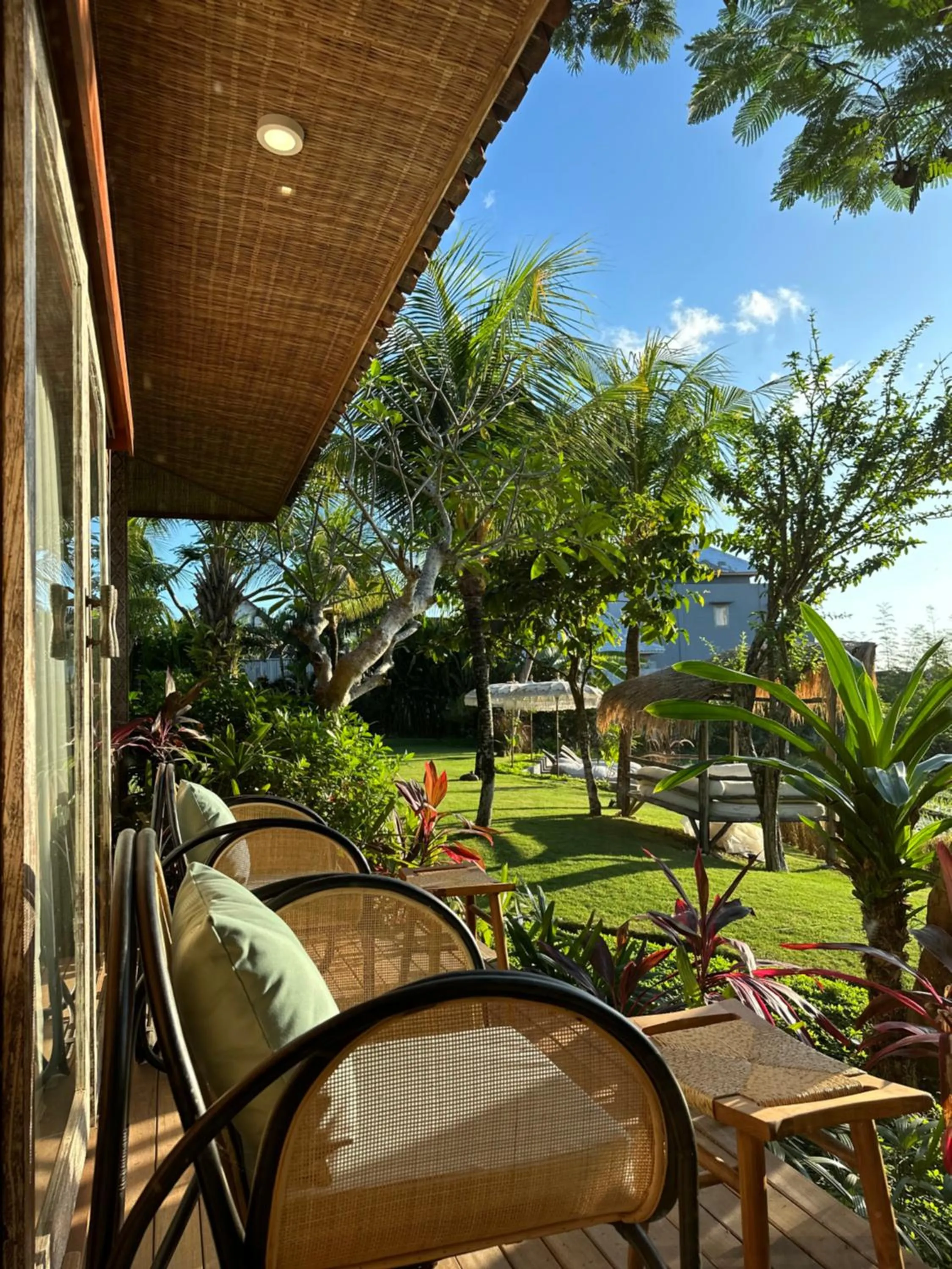 Garden in Premadhan Cottage Canggu