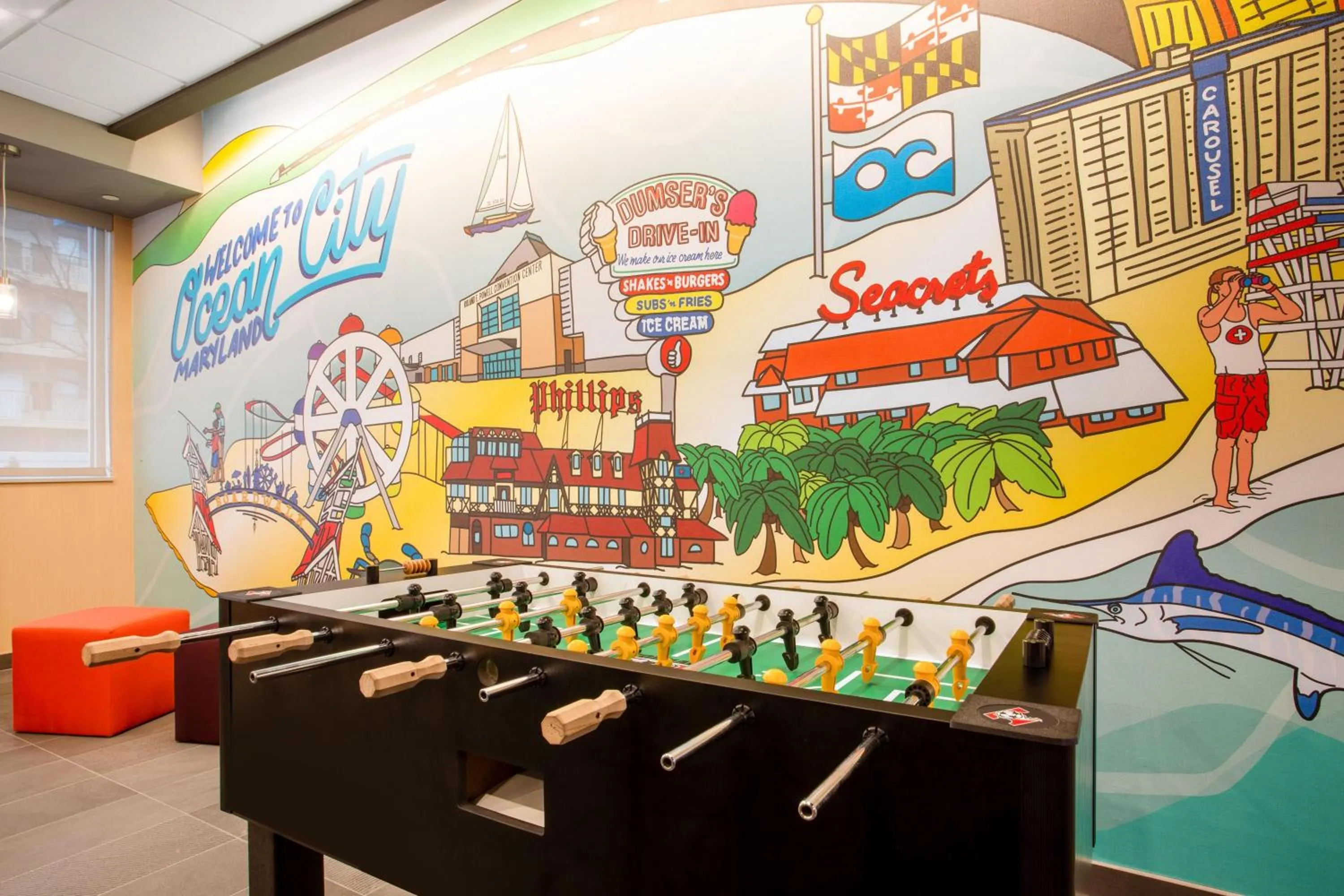 Lobby or reception in Tru By Hilton Ocean City Bayside, Md