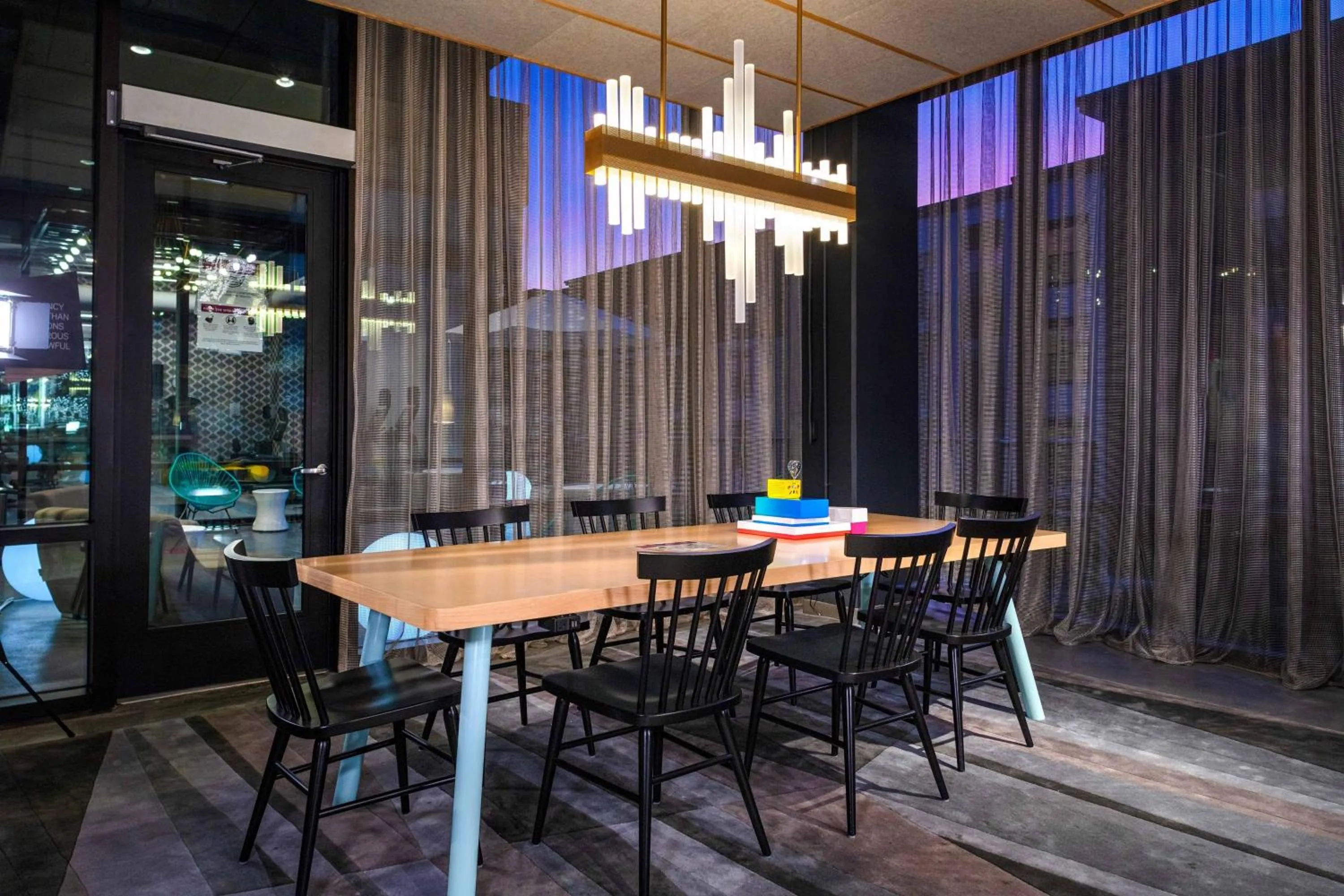 Lobby or reception in Aloft Atlanta at The Battery Atlanta