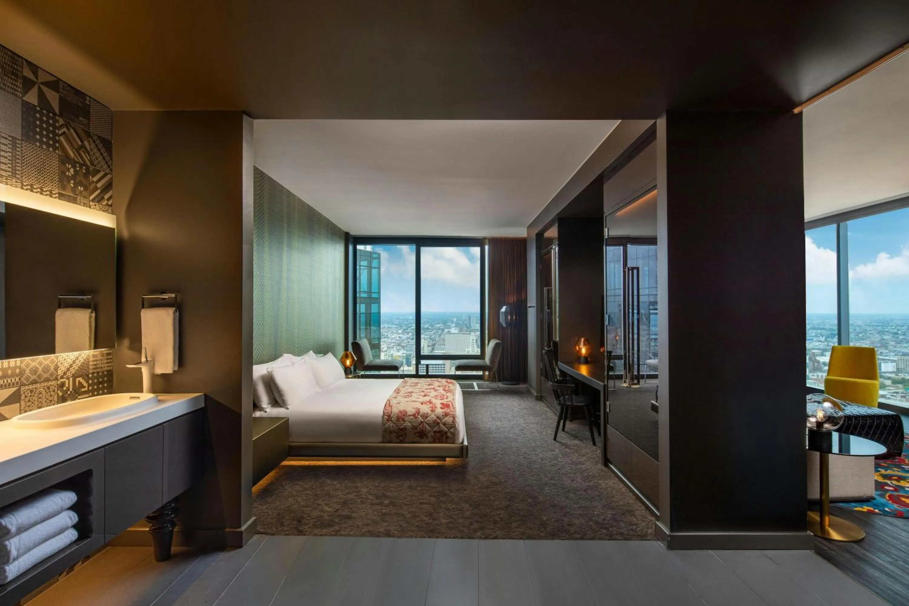 Photo of the whole room, Bed in W Philadelphia