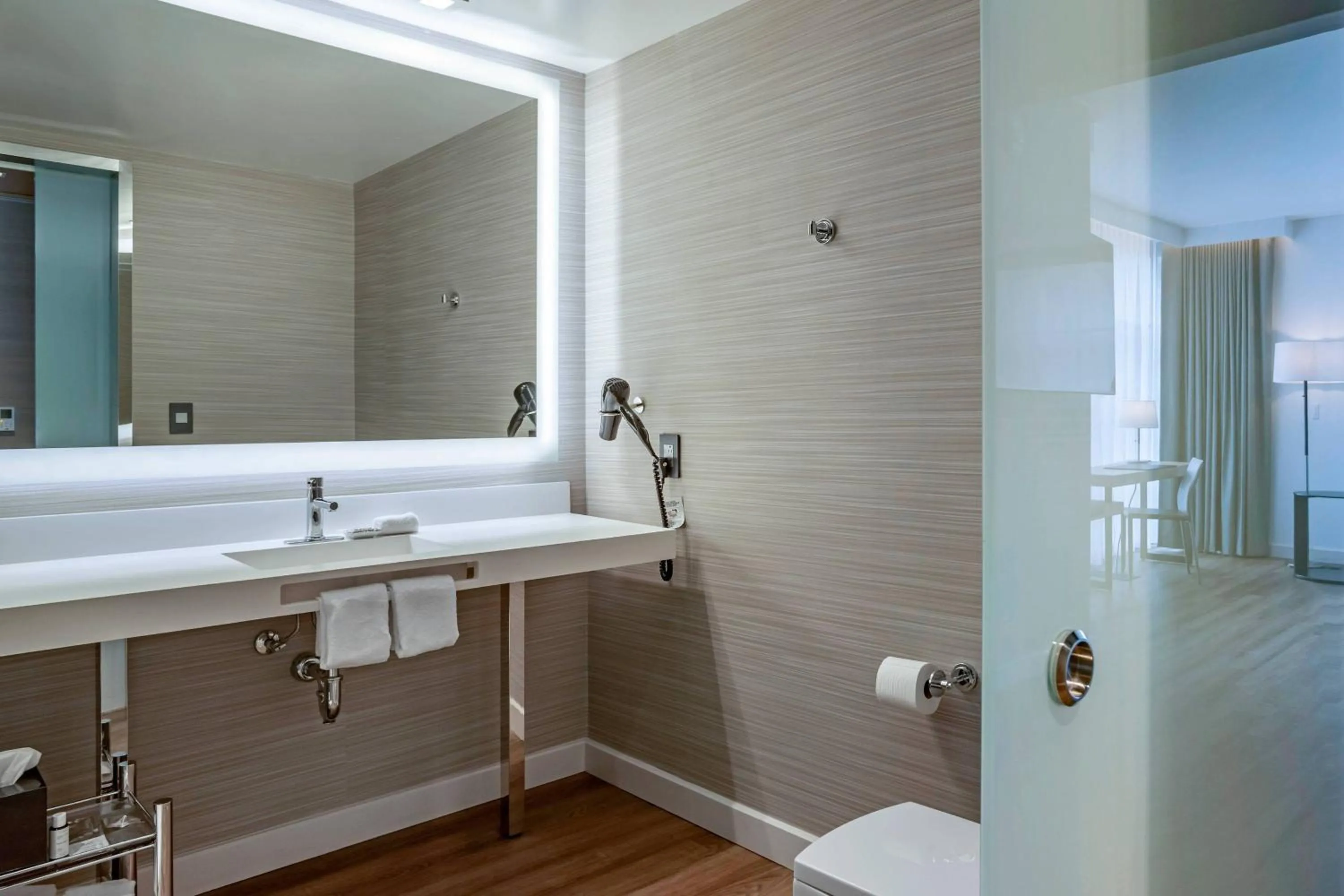 Bathroom in AC Hotel by Marriott Washington DC Convention Center