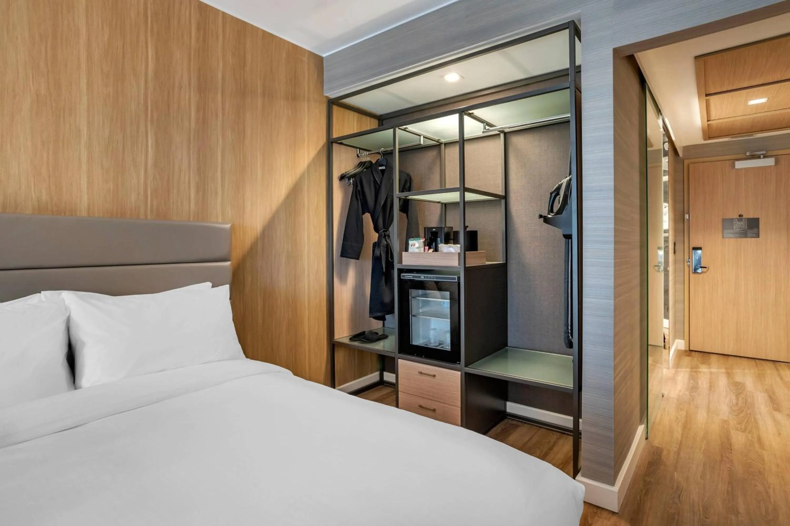 Photo of the whole room, Bed in AC Hotel by Marriott Washington DC Convention Center