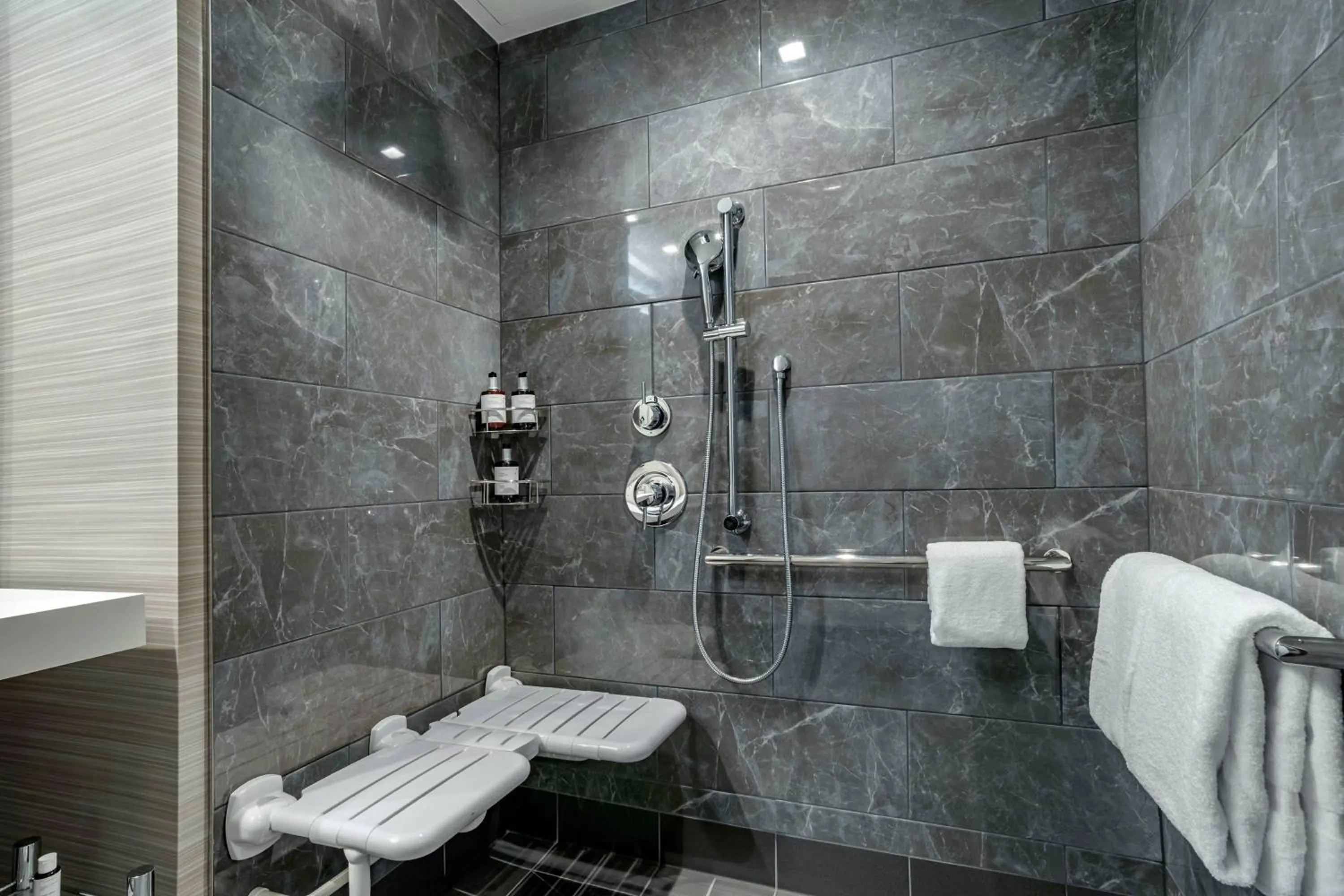 Bathroom in AC Hotel by Marriott Washington DC Convention Center