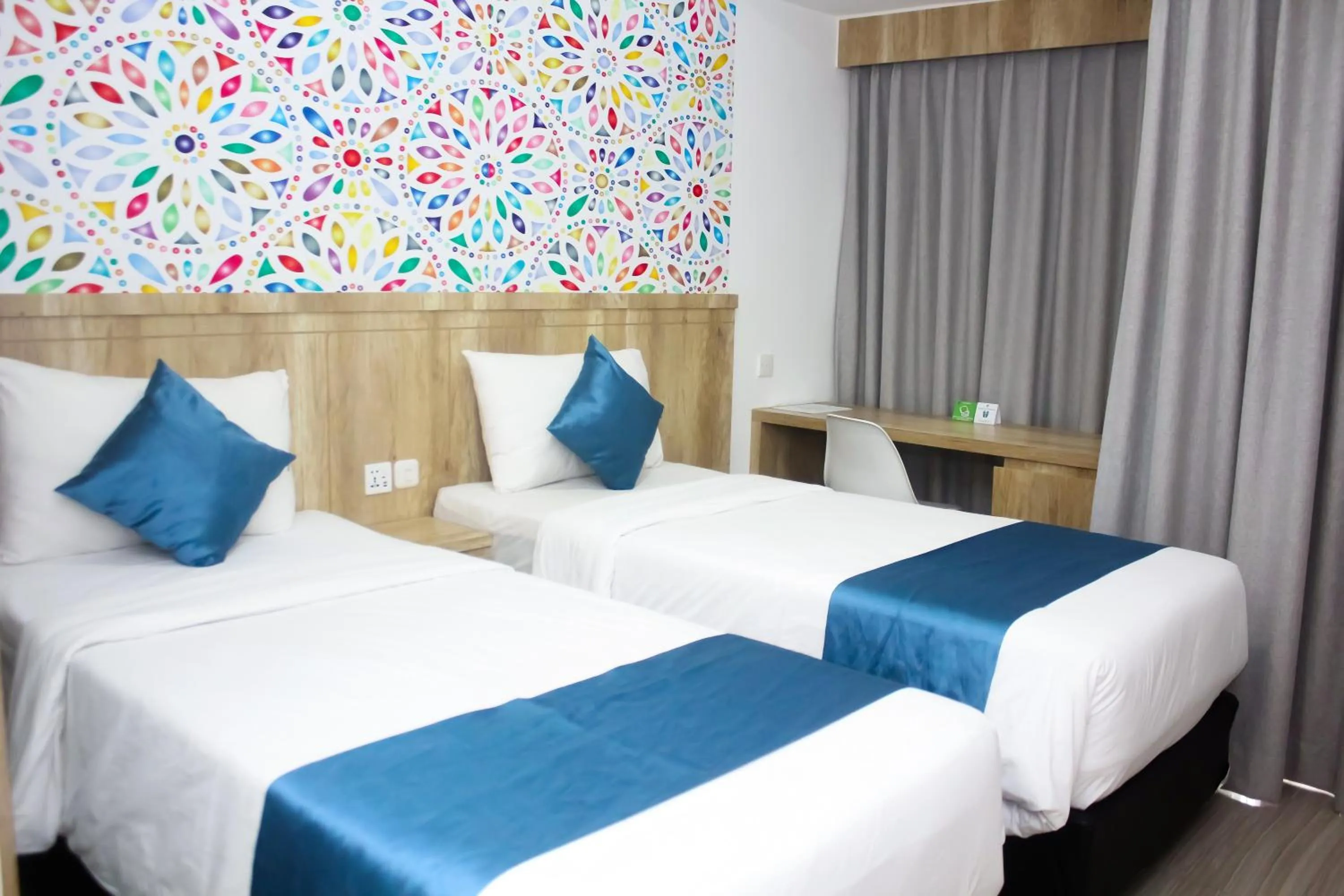 Bed in Urban Hotel Serpong