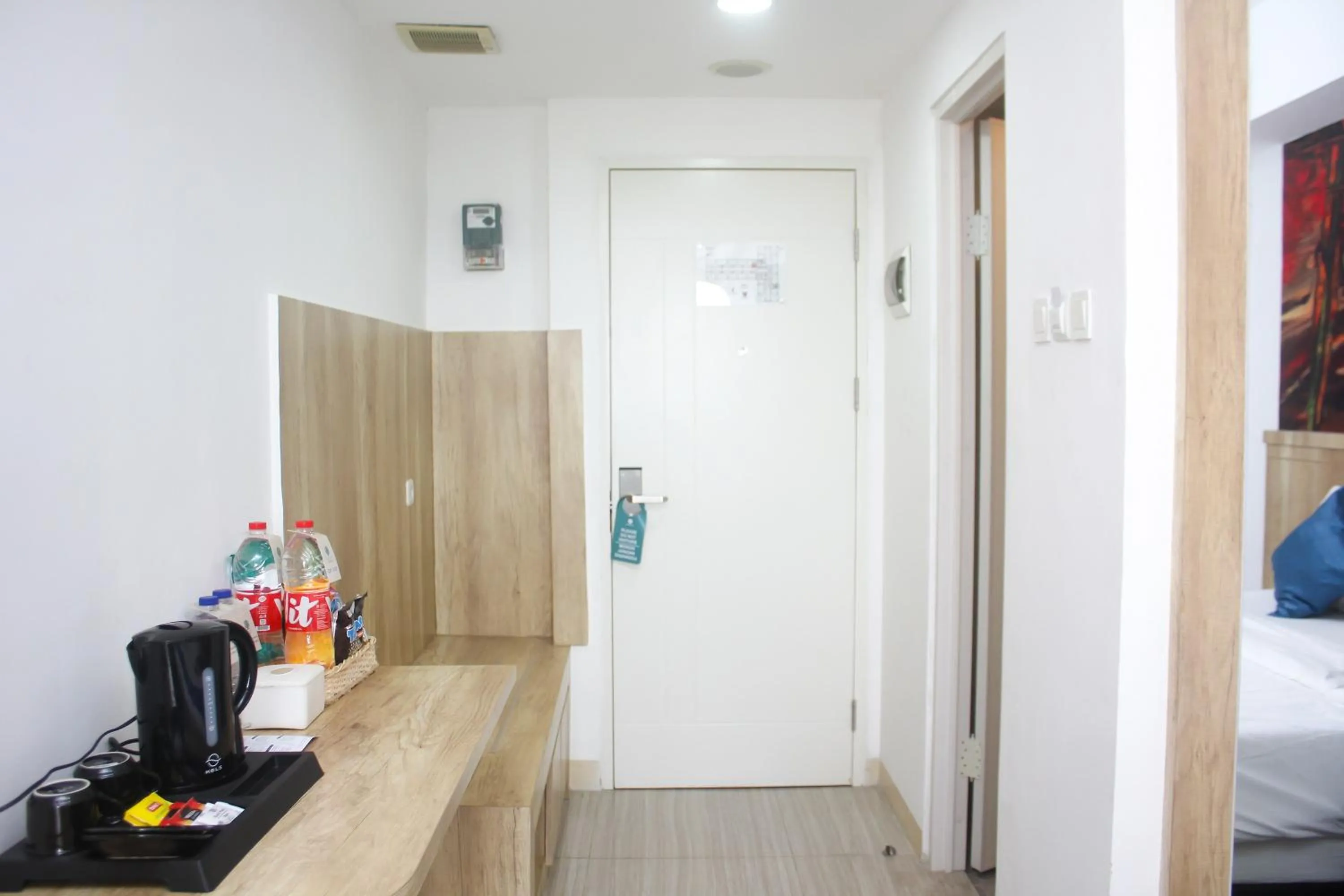 Bedroom, Bed in Urban Hotel Serpong