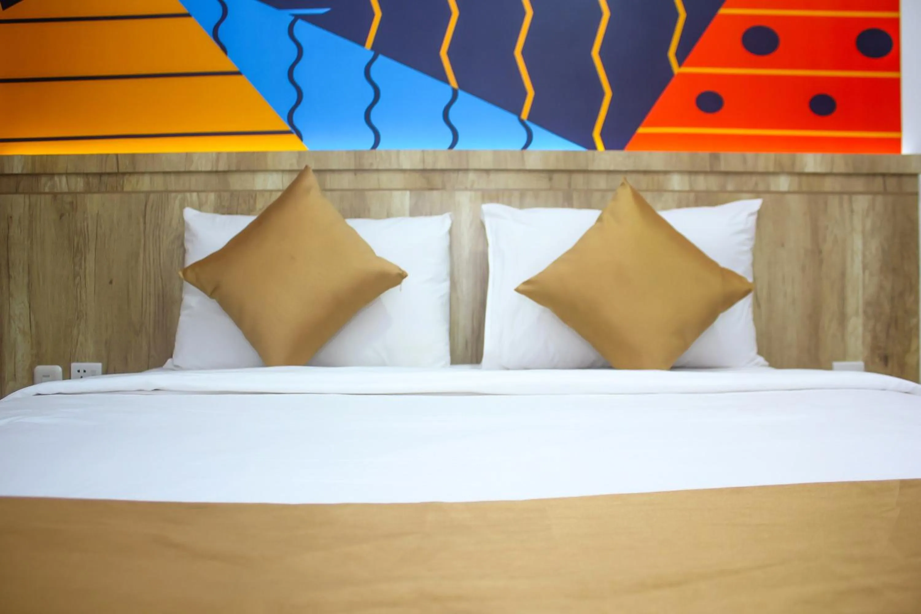 Bed in Urban Hotel Serpong