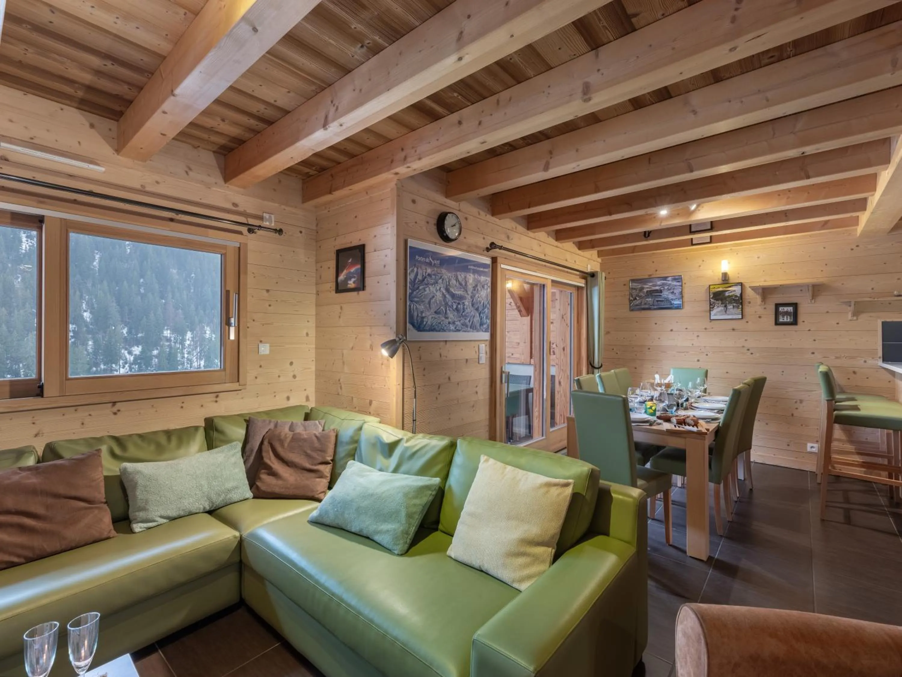 Etringa 8 - Chalet Mitoyen - BO Immobilier- remises sur les forfaits de skis Châtel ou Portes du soleil