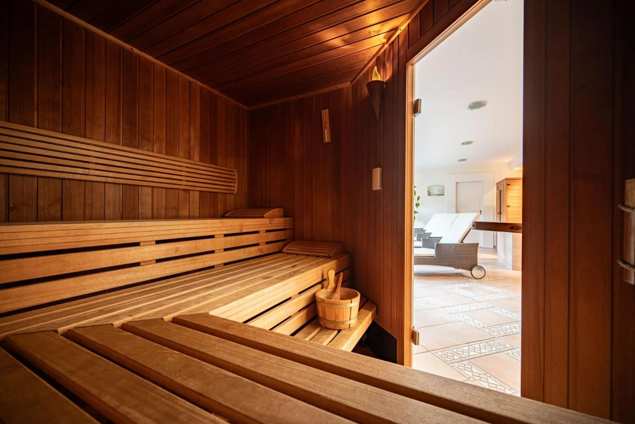Sauna in Hotel Filser