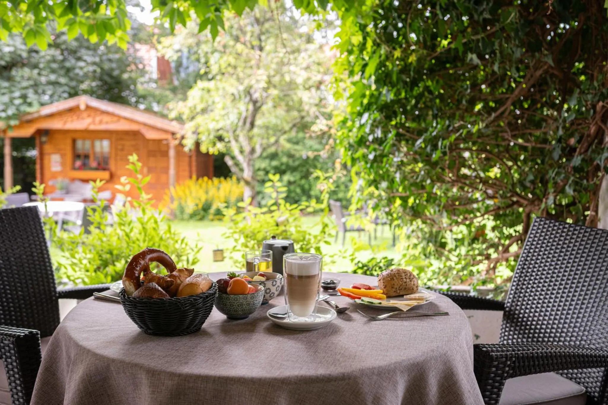 Restaurant/places to eat in Hotel Filser