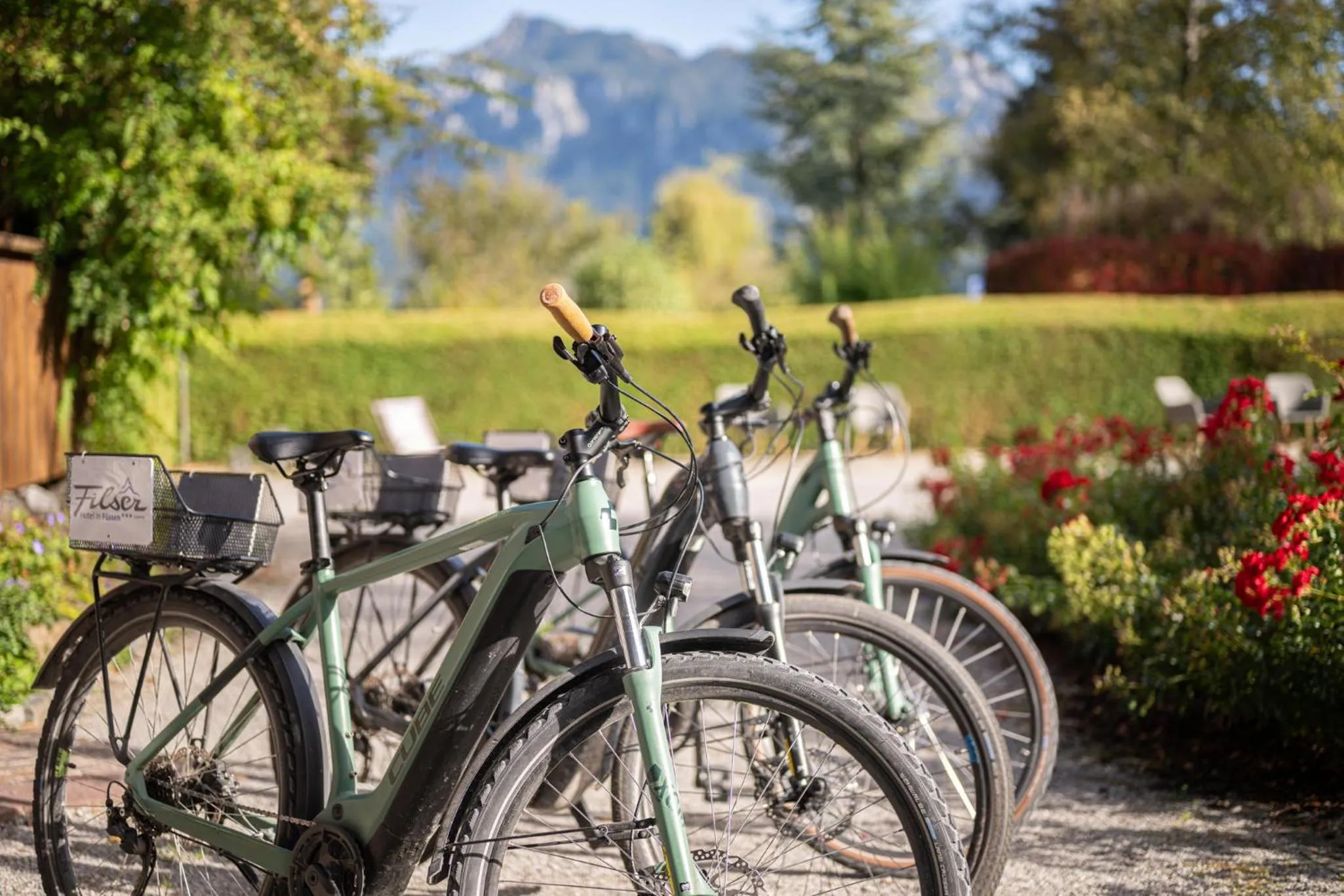 Cycling in Hotel Filser