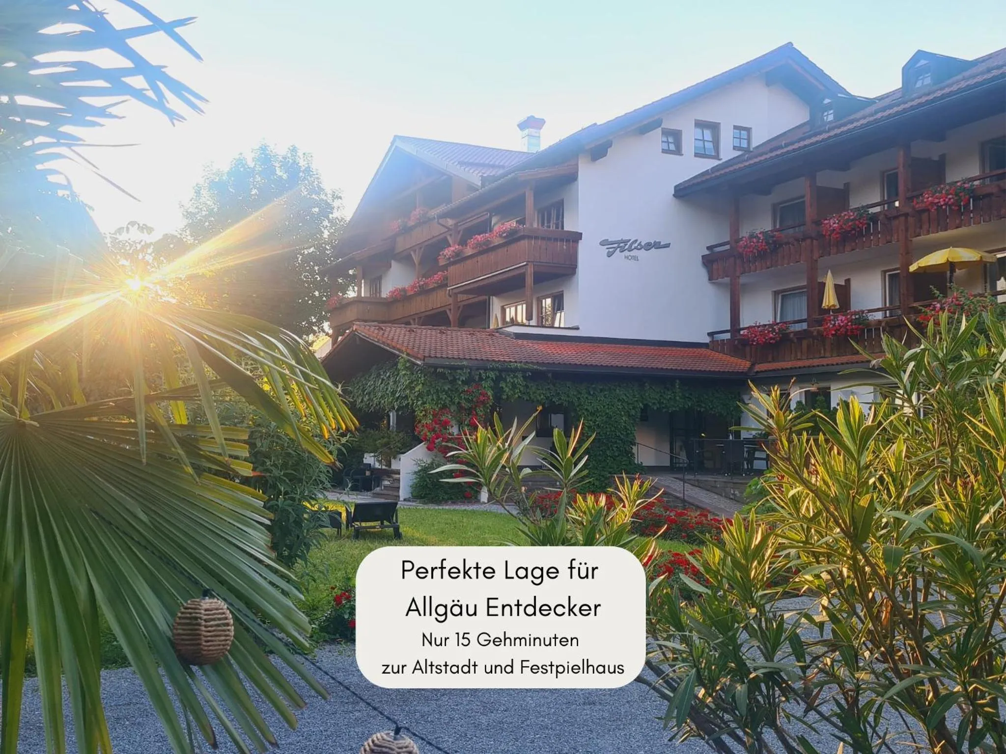 Property building in Hotel Filser