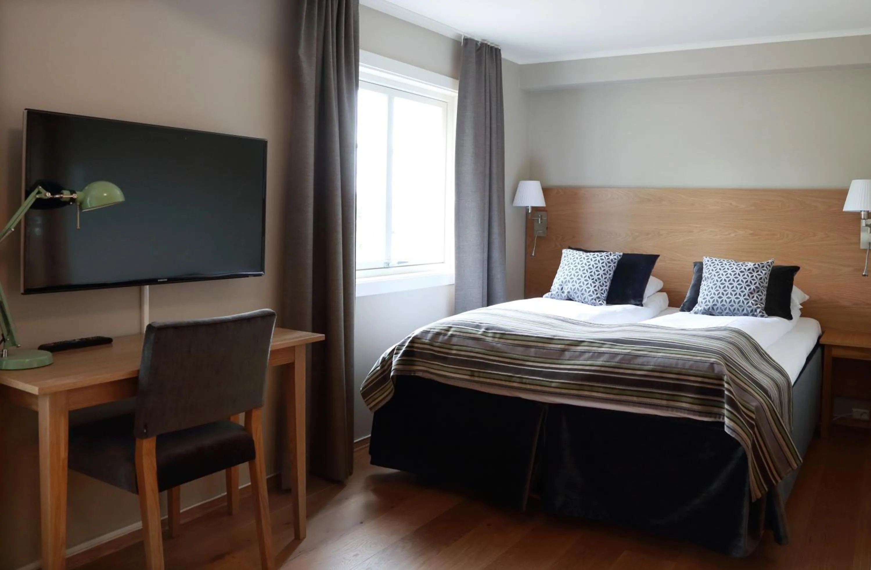 Bed in Sanner Hotell