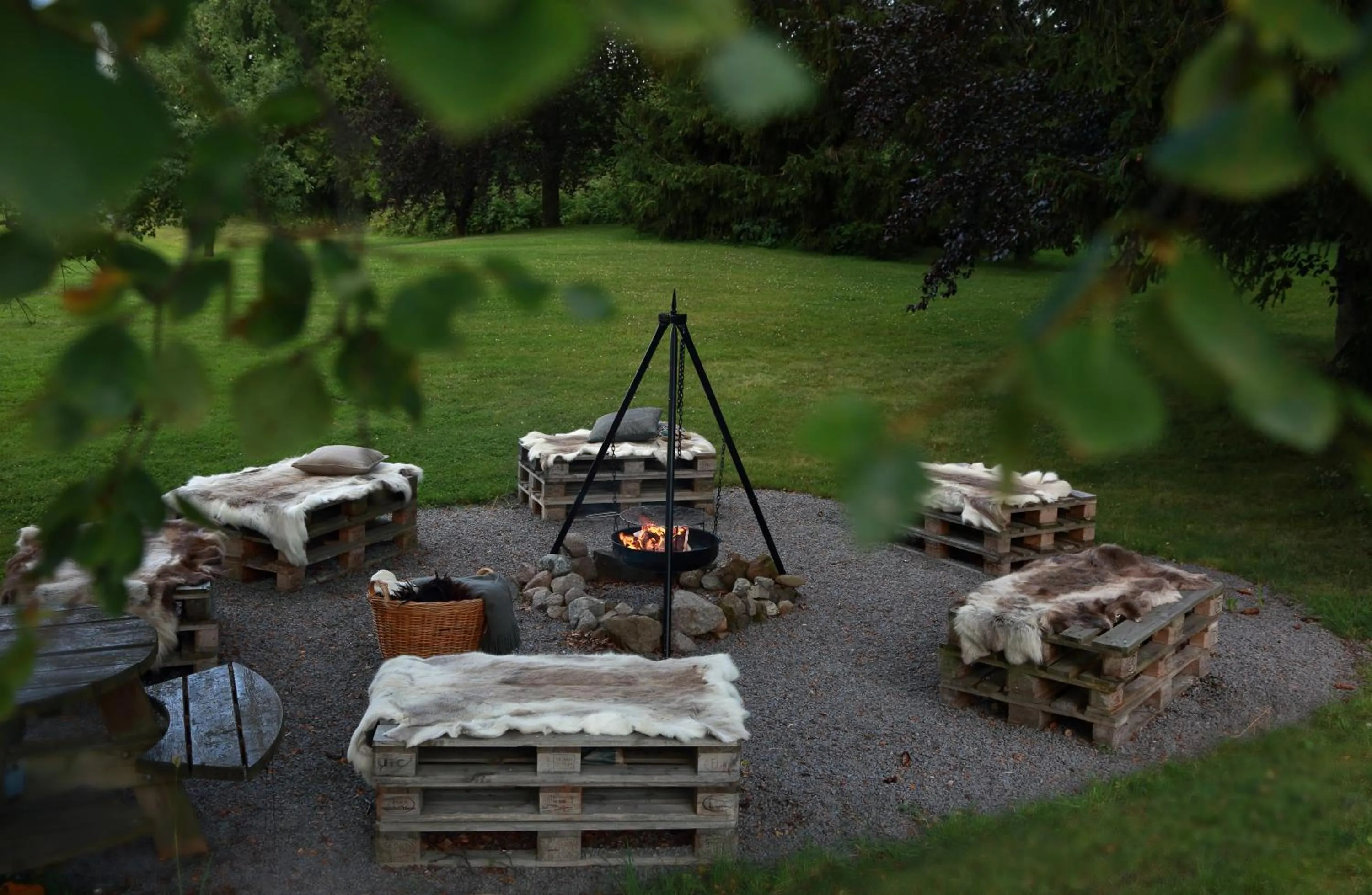 Patio in Sanner Hotell