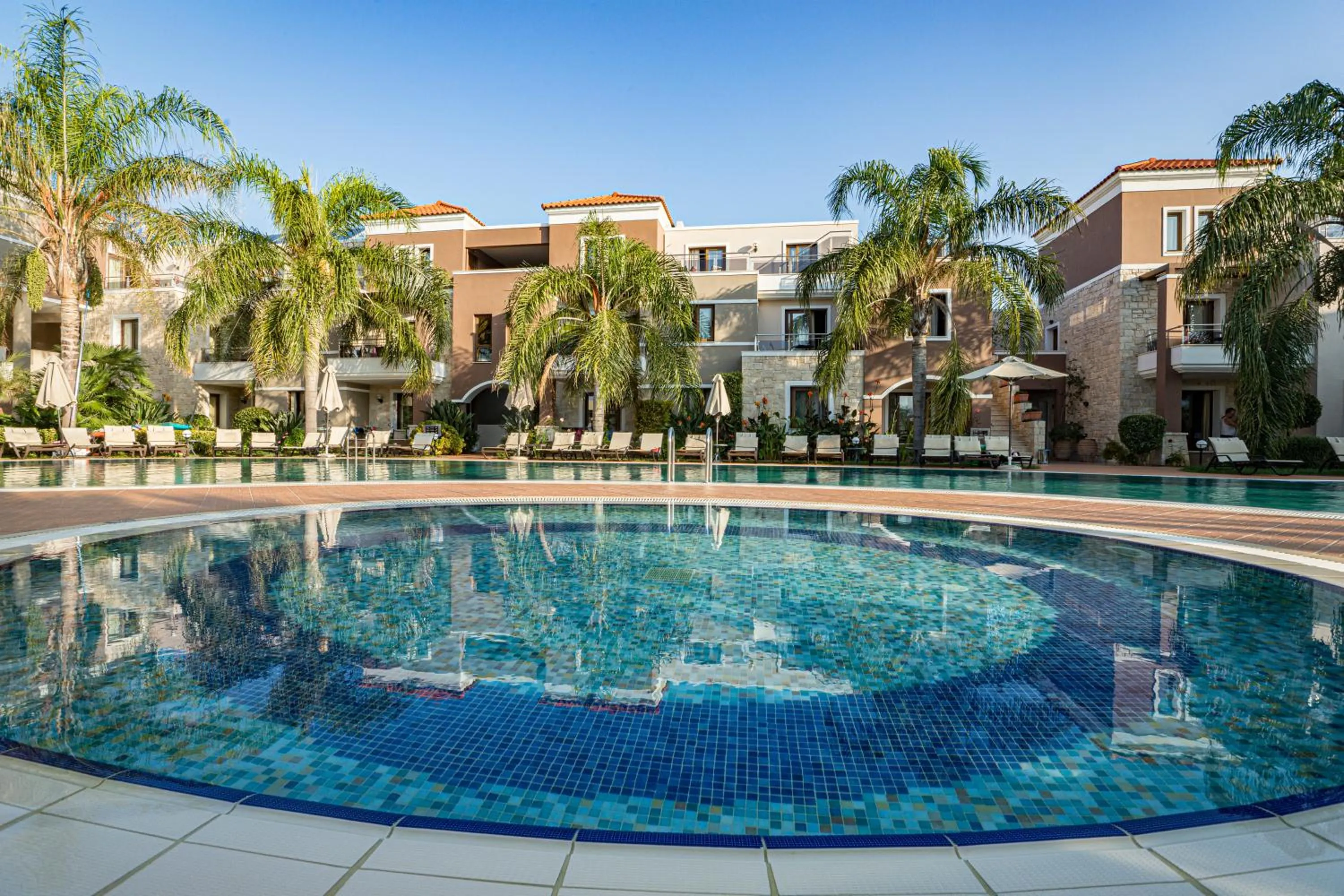 Swimming pool in Okeanis Golden Resort