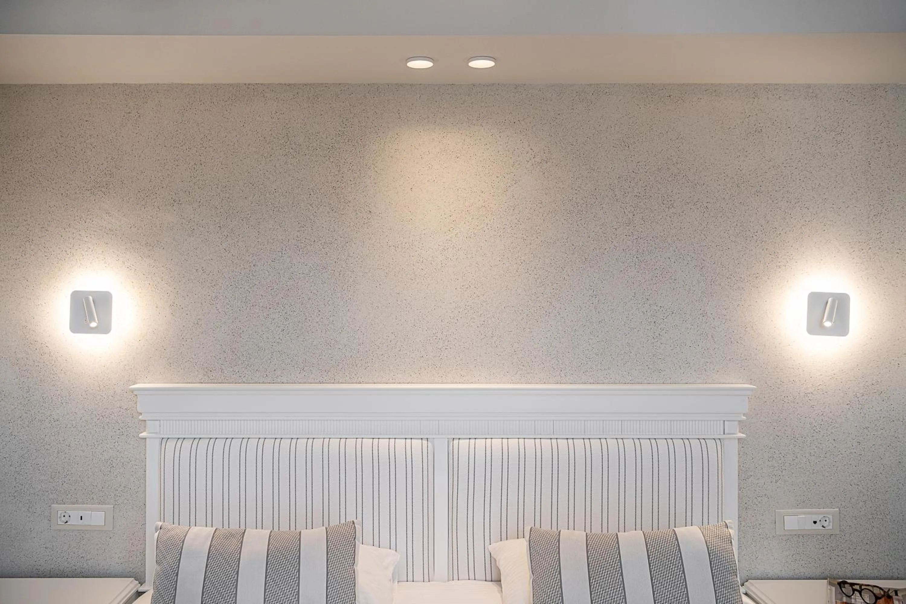 Bed in Okeanis Golden Resort