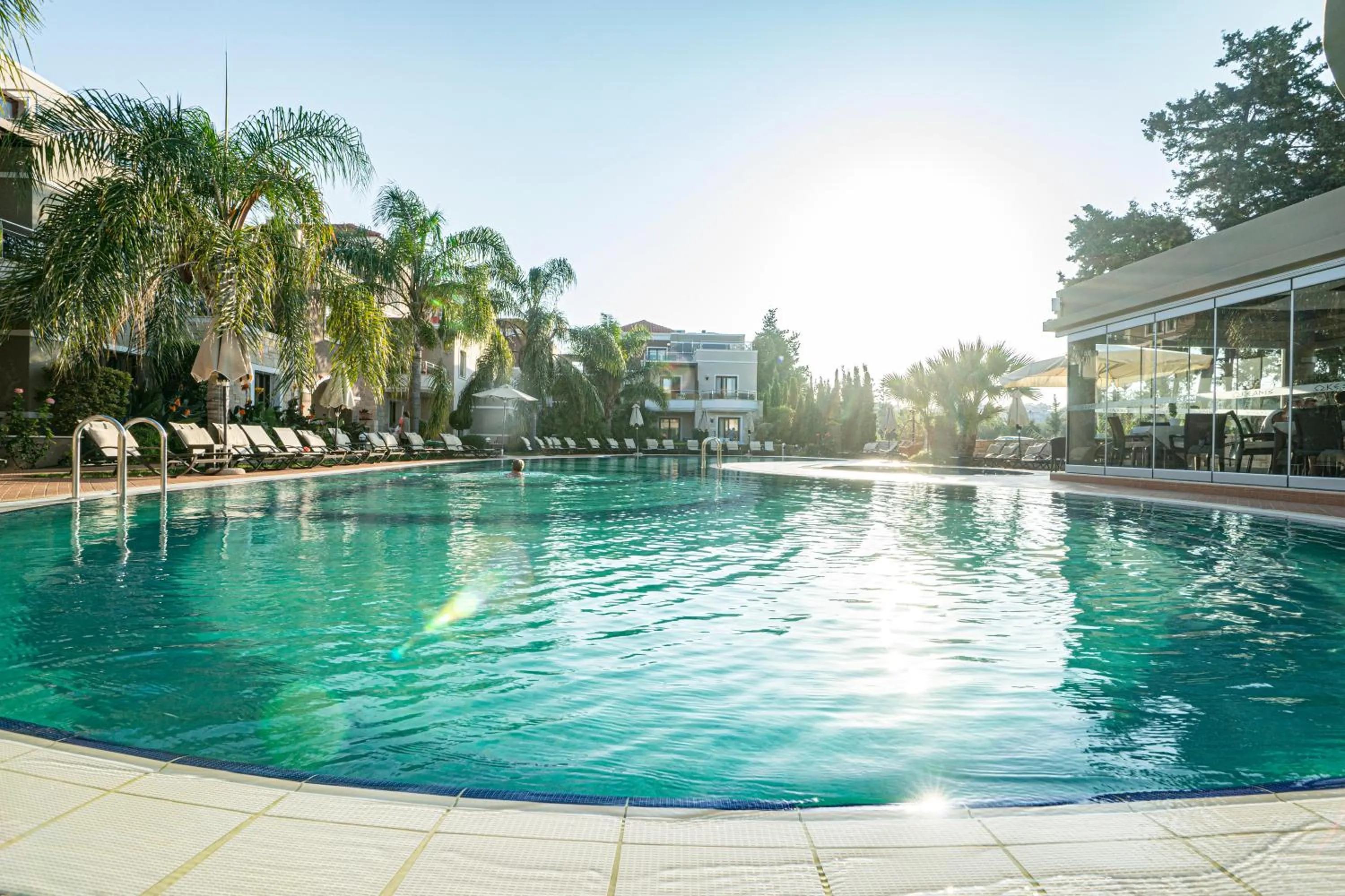 Swimming pool in Okeanis Golden Resort