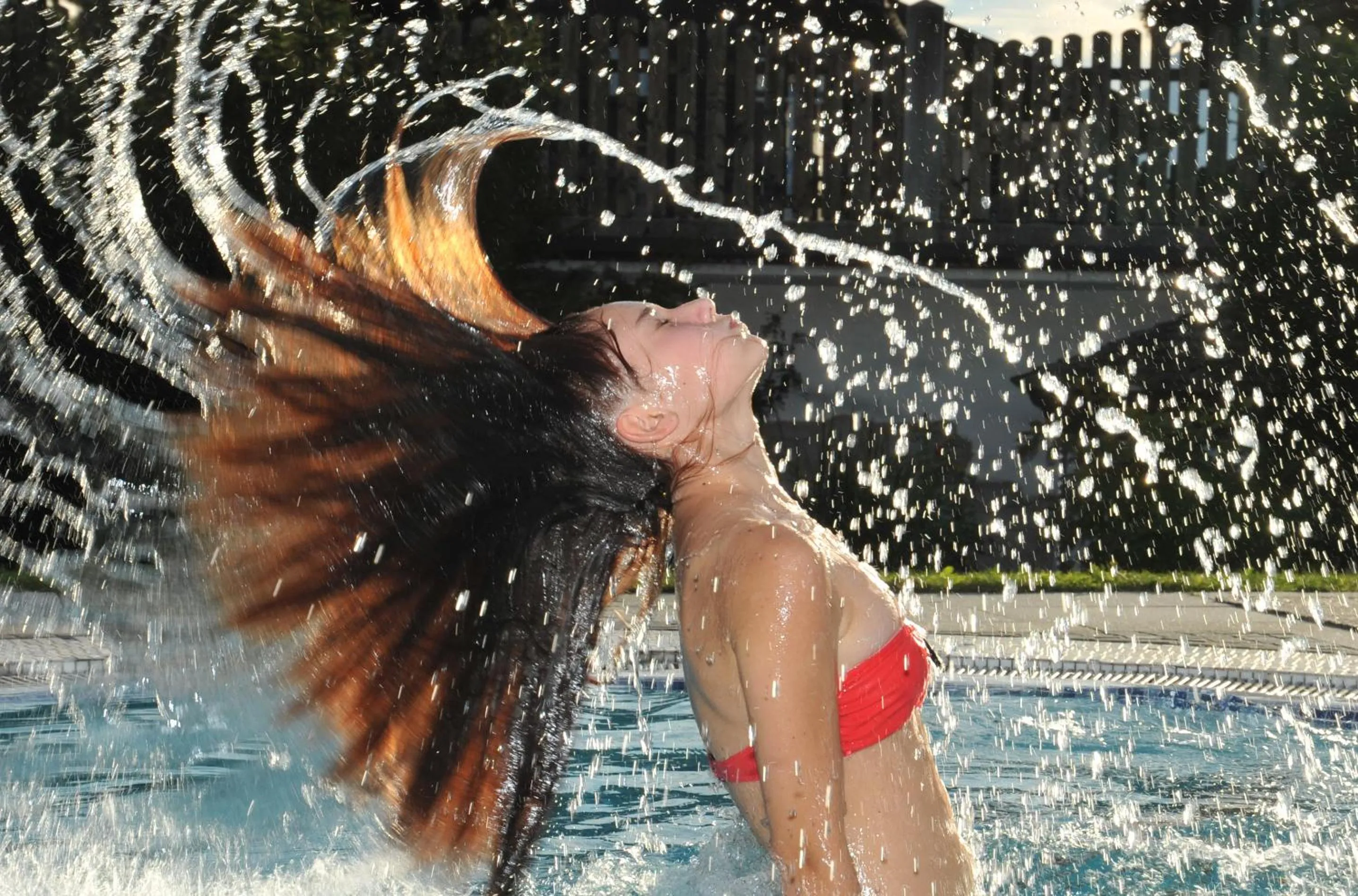 Open Air Bath in Hotel Unterwirt