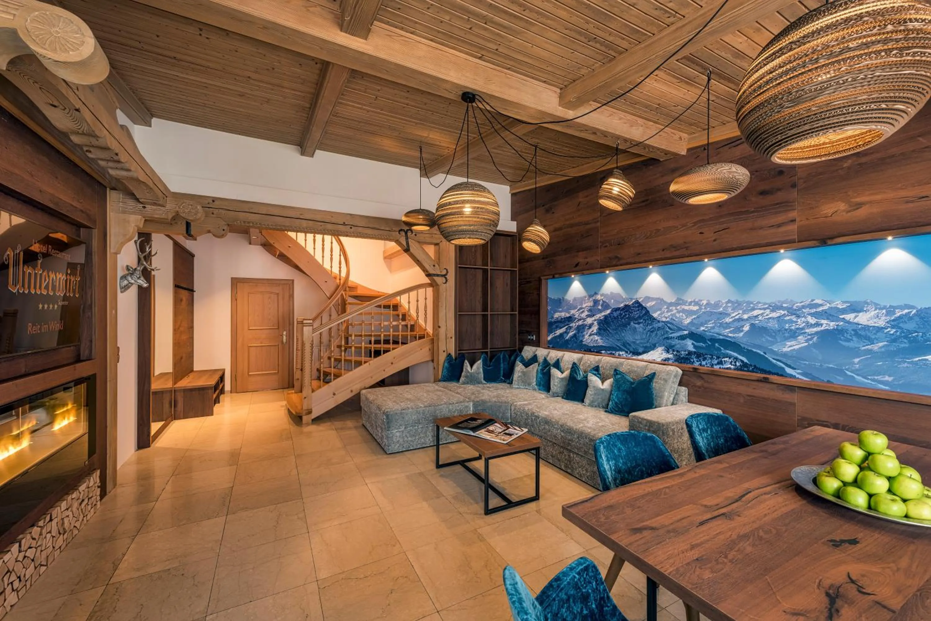 Living room in Hotel Unterwirt