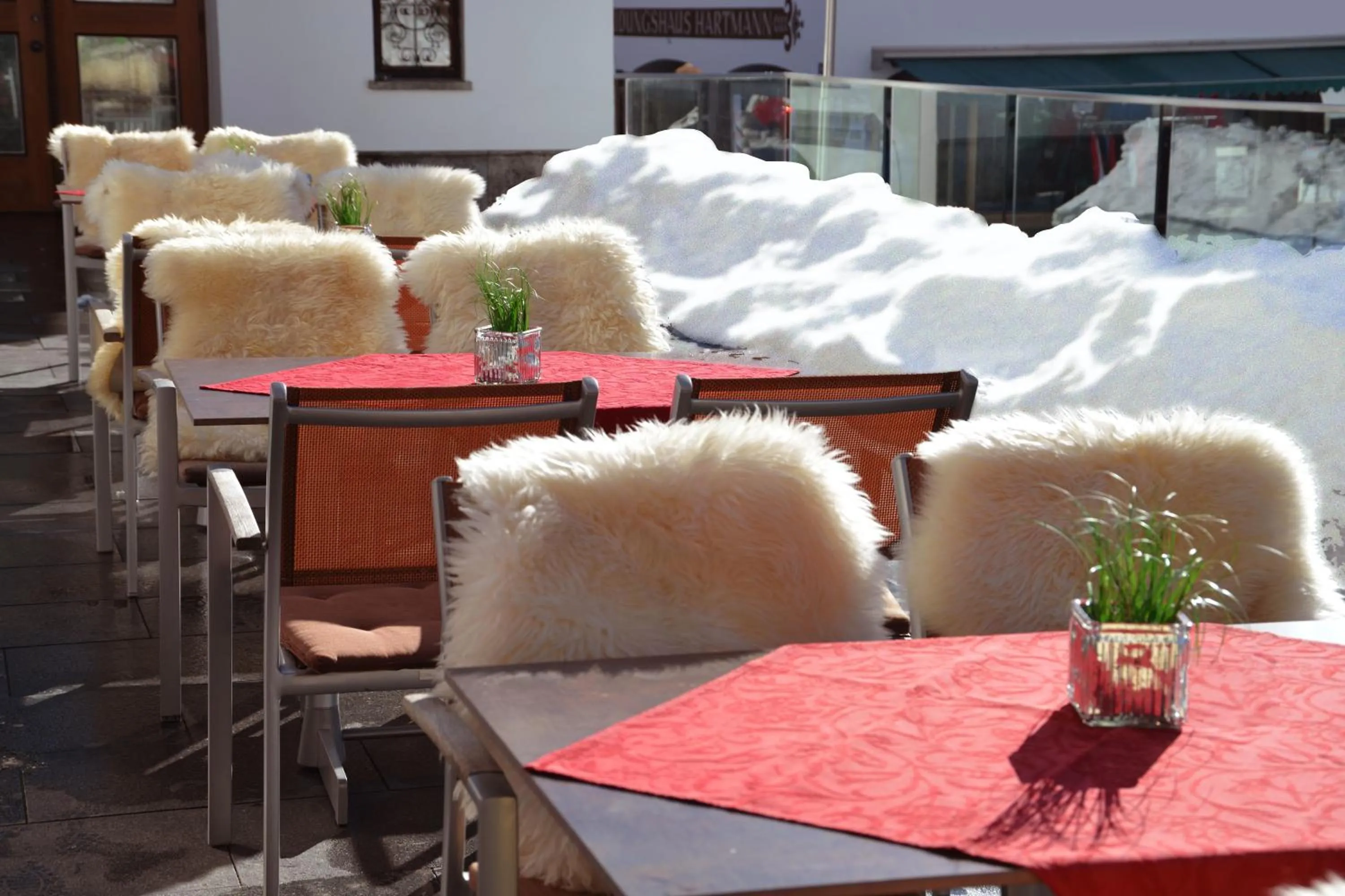 Patio in Hotel Unterwirt