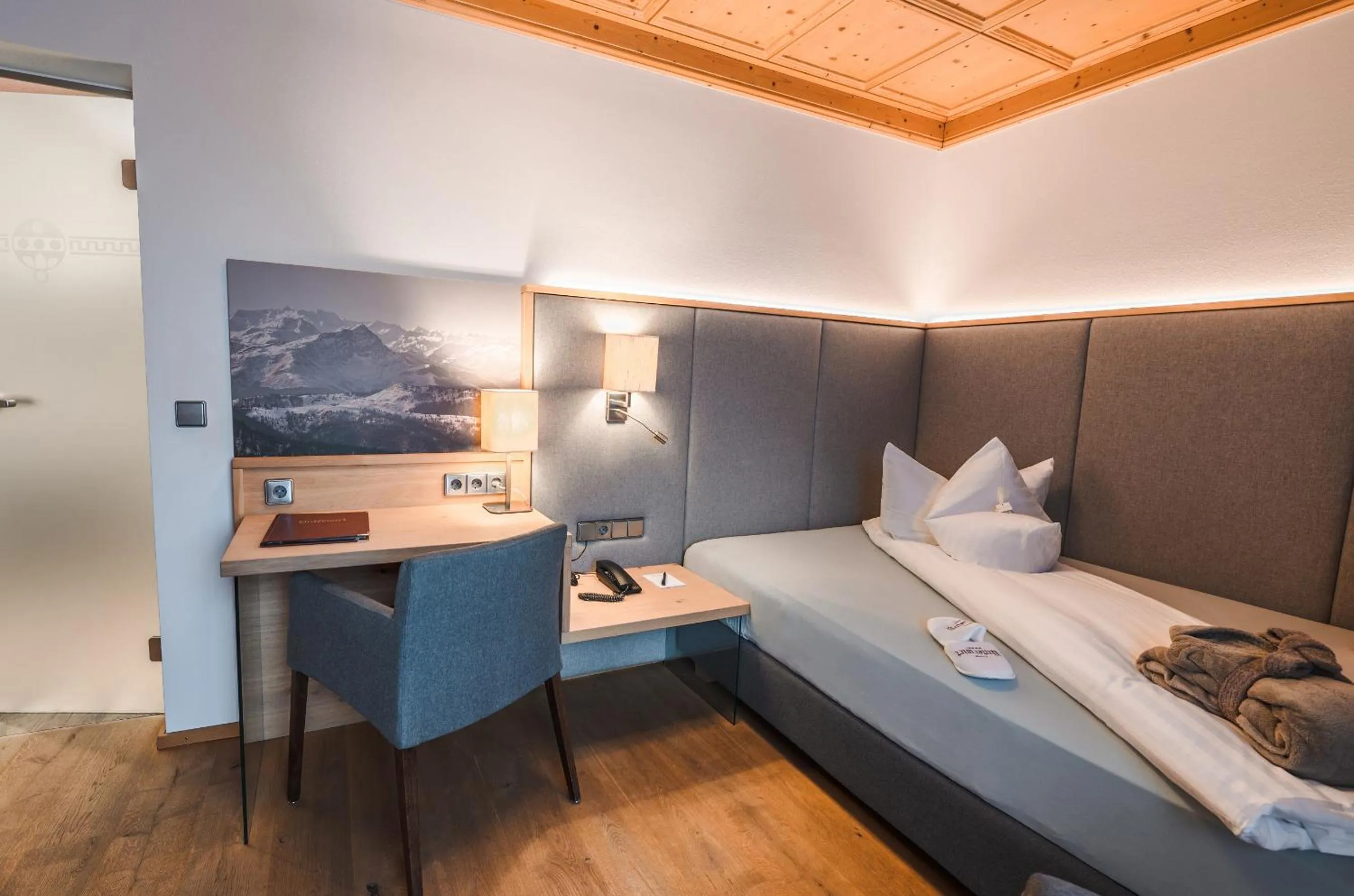 Photo of the whole room, Bed in Hotel Unterwirt