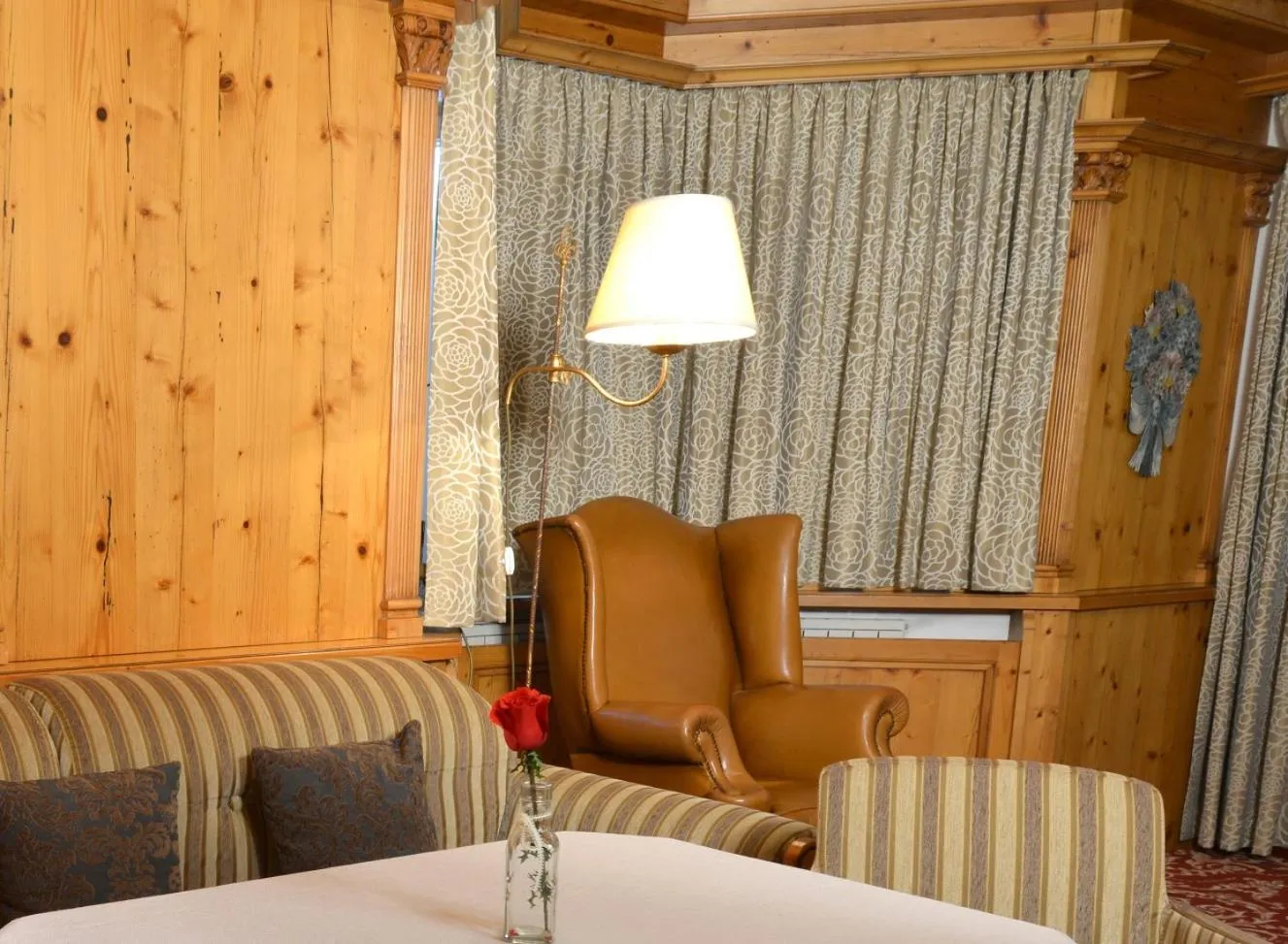 Decorative detail in Hotel Unterwirt