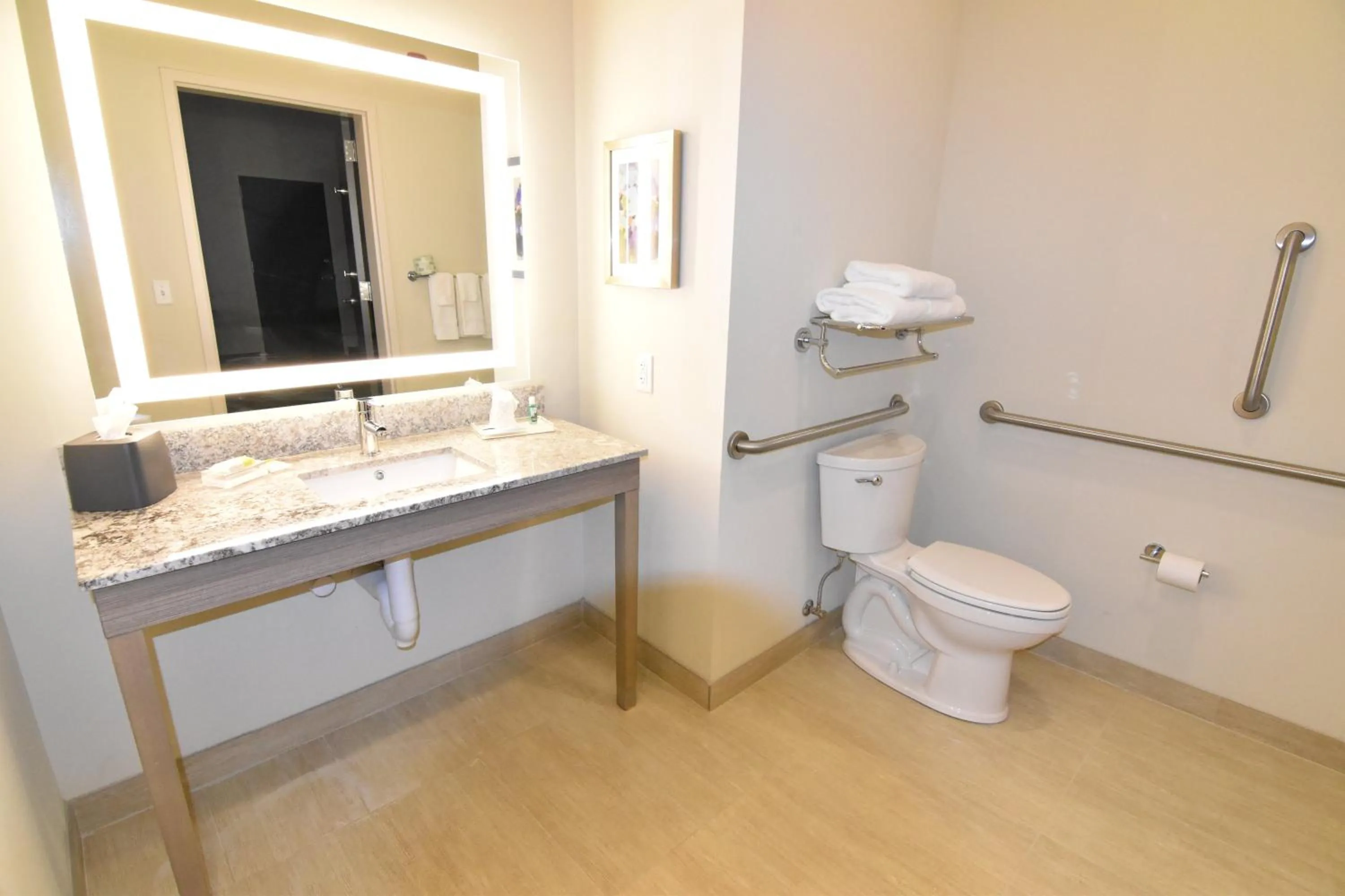 Toilet in Holiday Inn - Kansas City - Northeast by IHG
