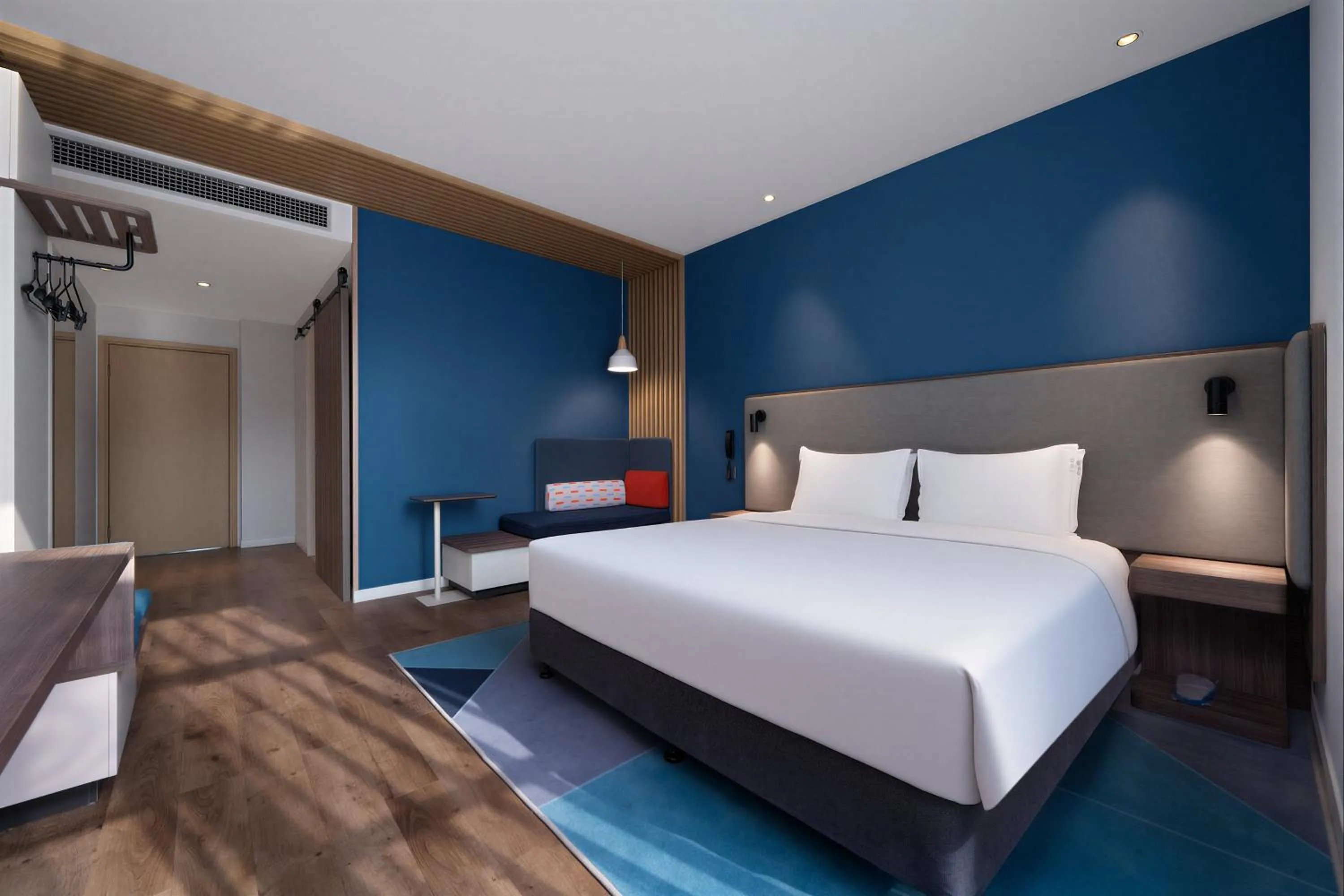 Photo of the whole room, Bed in Holiday Inn Express Pengzhou Downtown by IHG