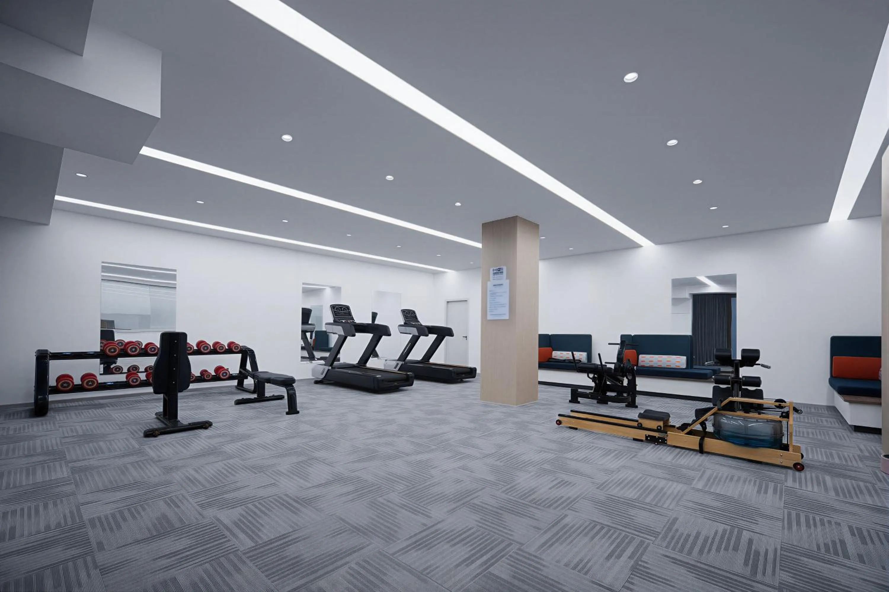 Fitness centre/facilities in Holiday Inn Express Pengzhou Downtown by IHG