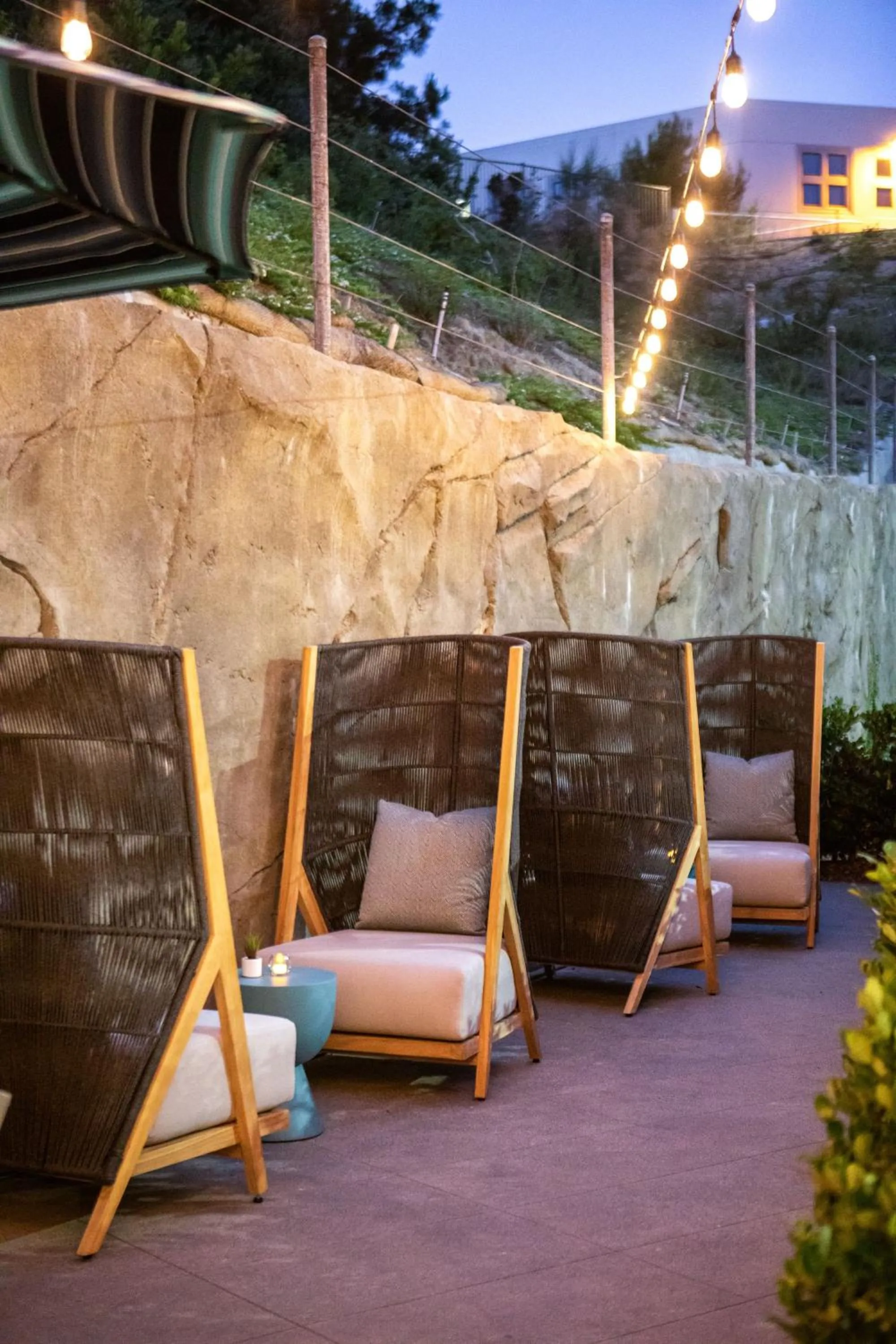 Patio in Ayres Hotel Vista Carlsbad